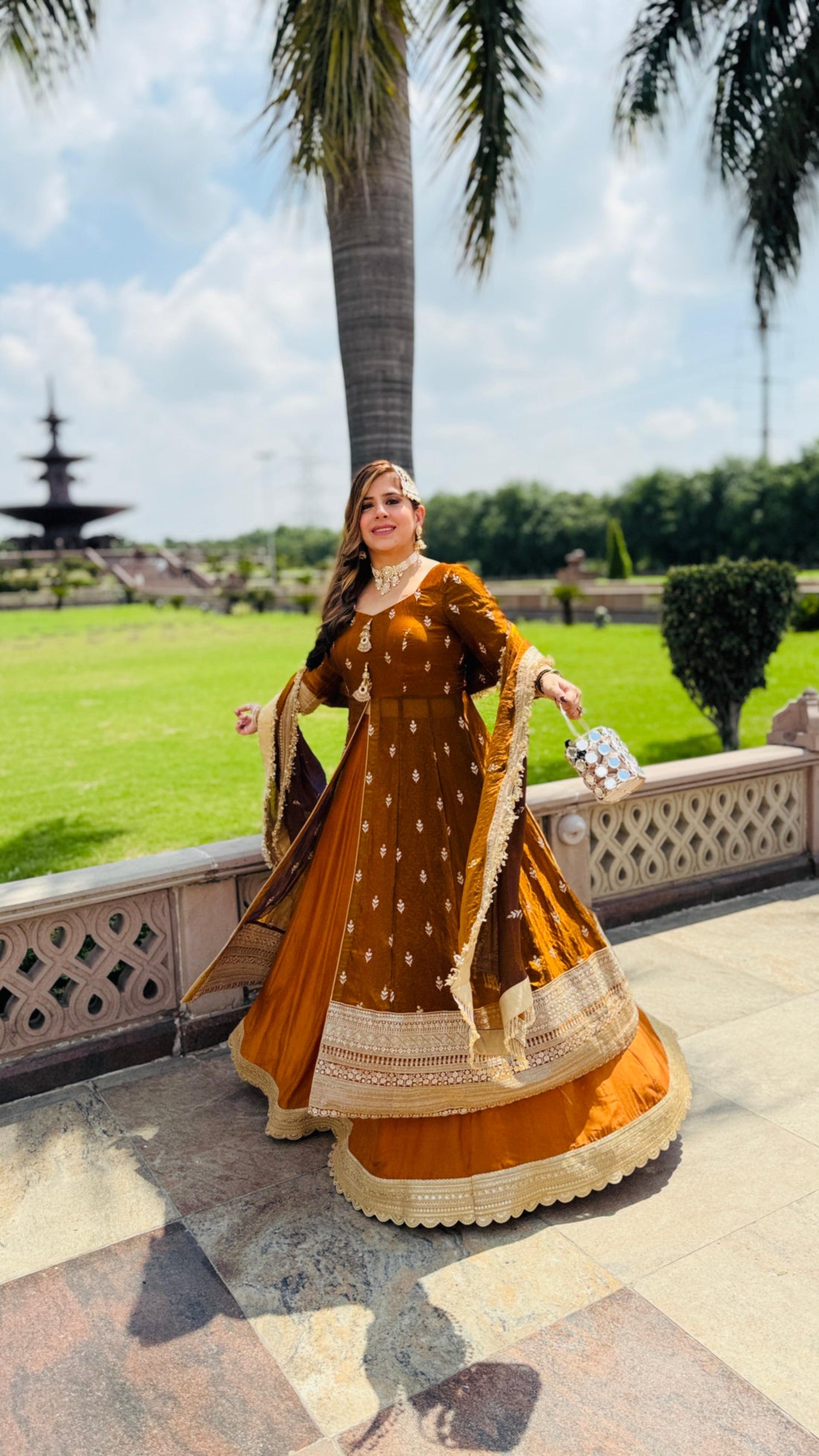 Mustard Wedding Lehenga