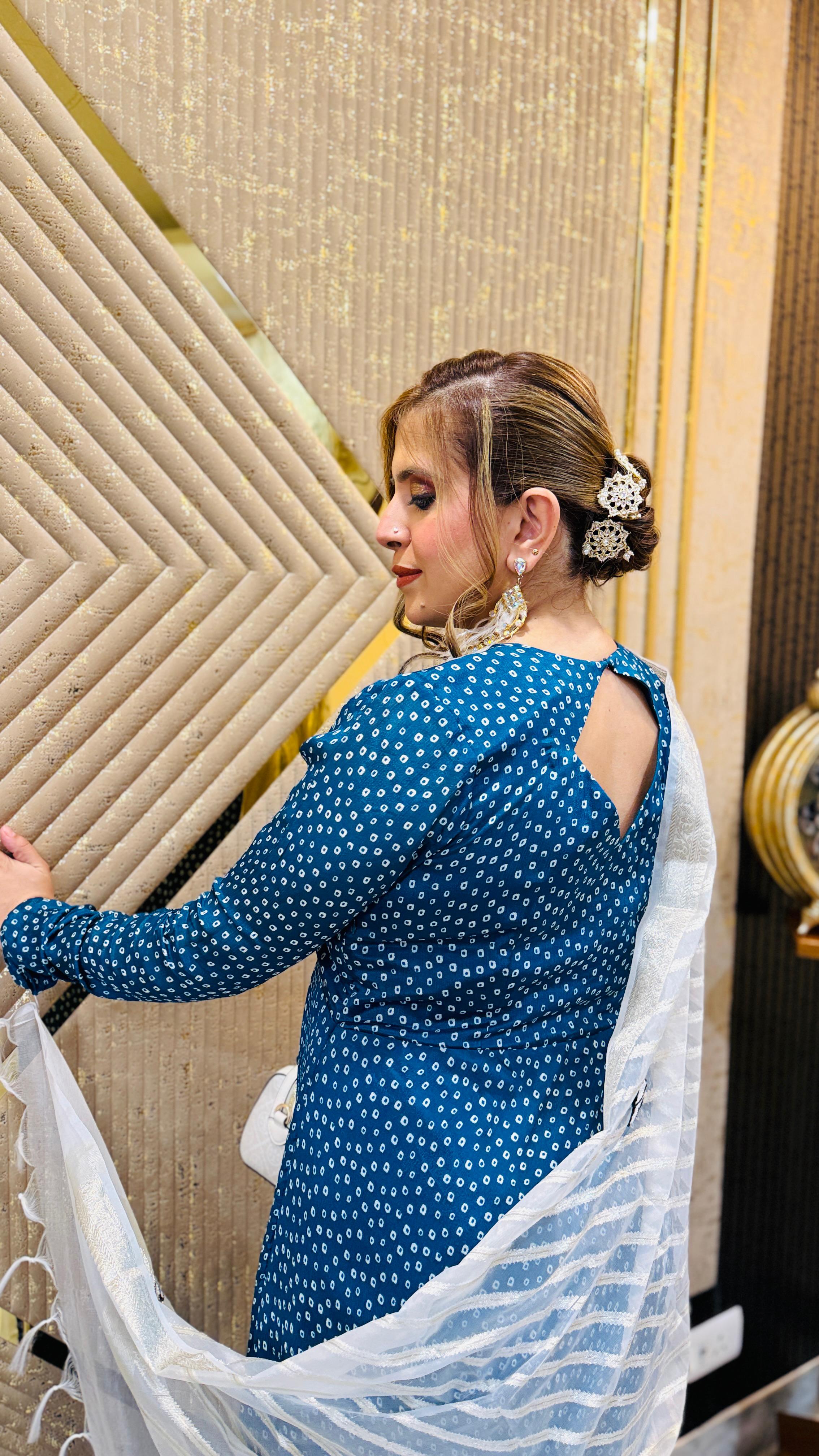 Peacock Festive Anarkali