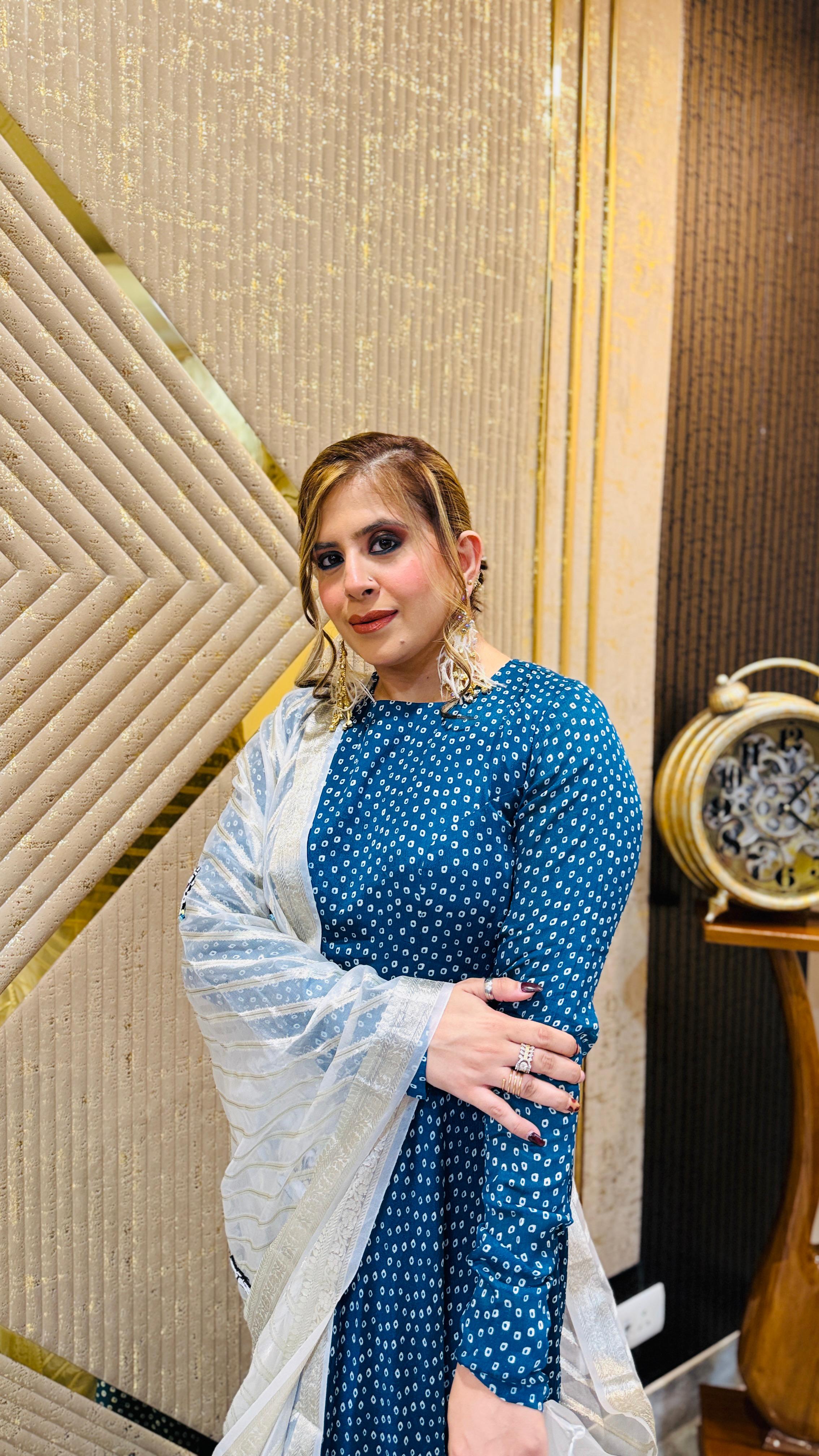 Peacock Festive Anarkali