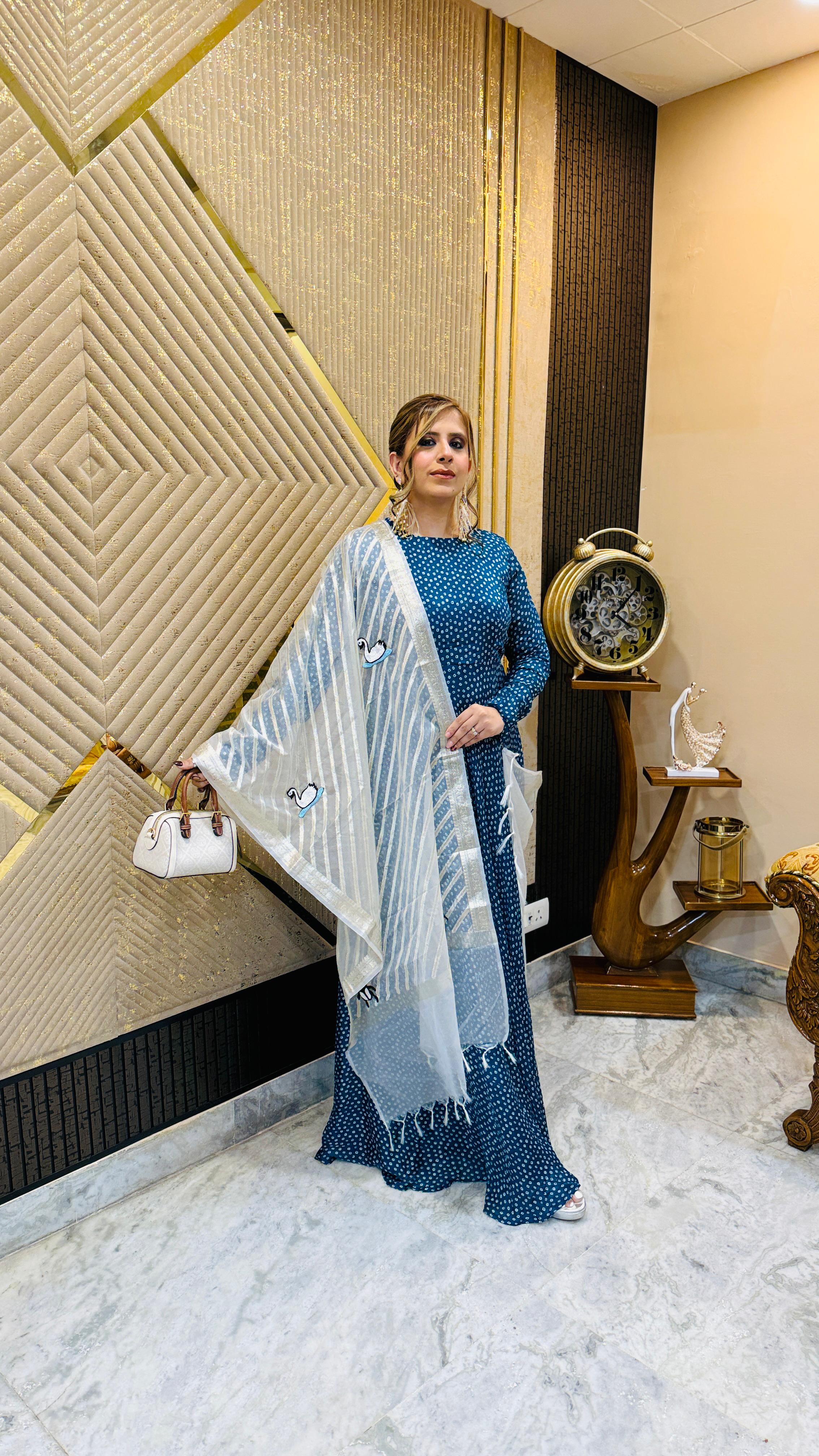 Peacock Festive Anarkali