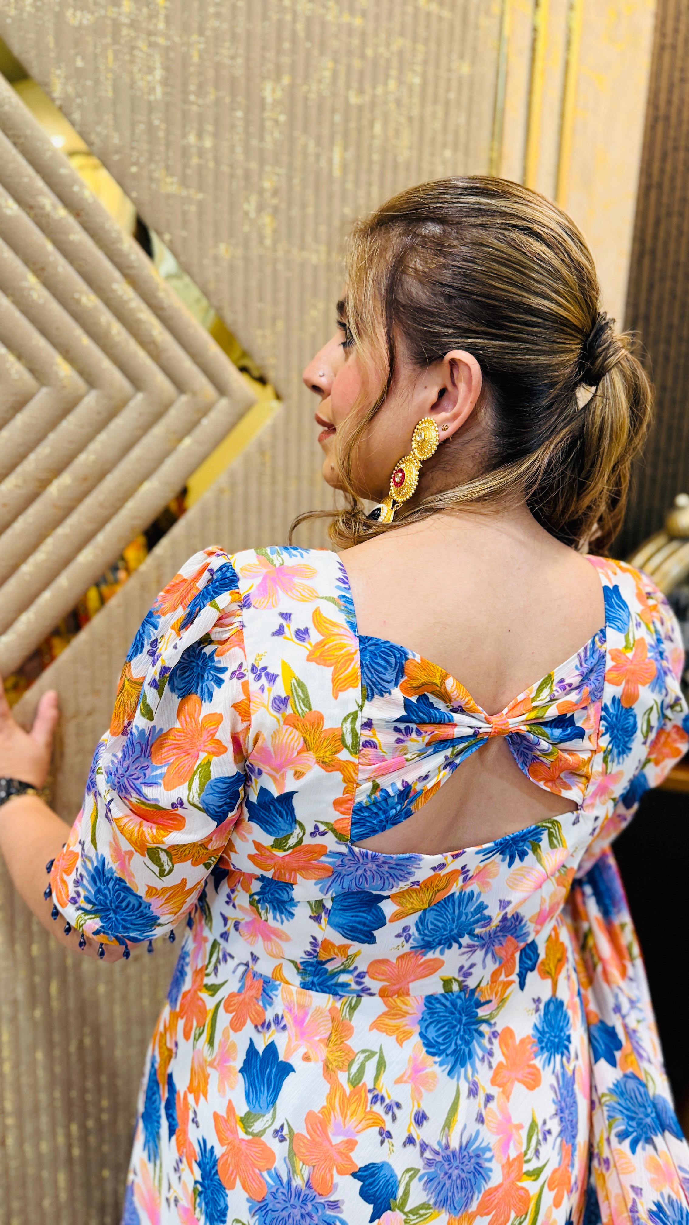 Flower Festive Anarkali