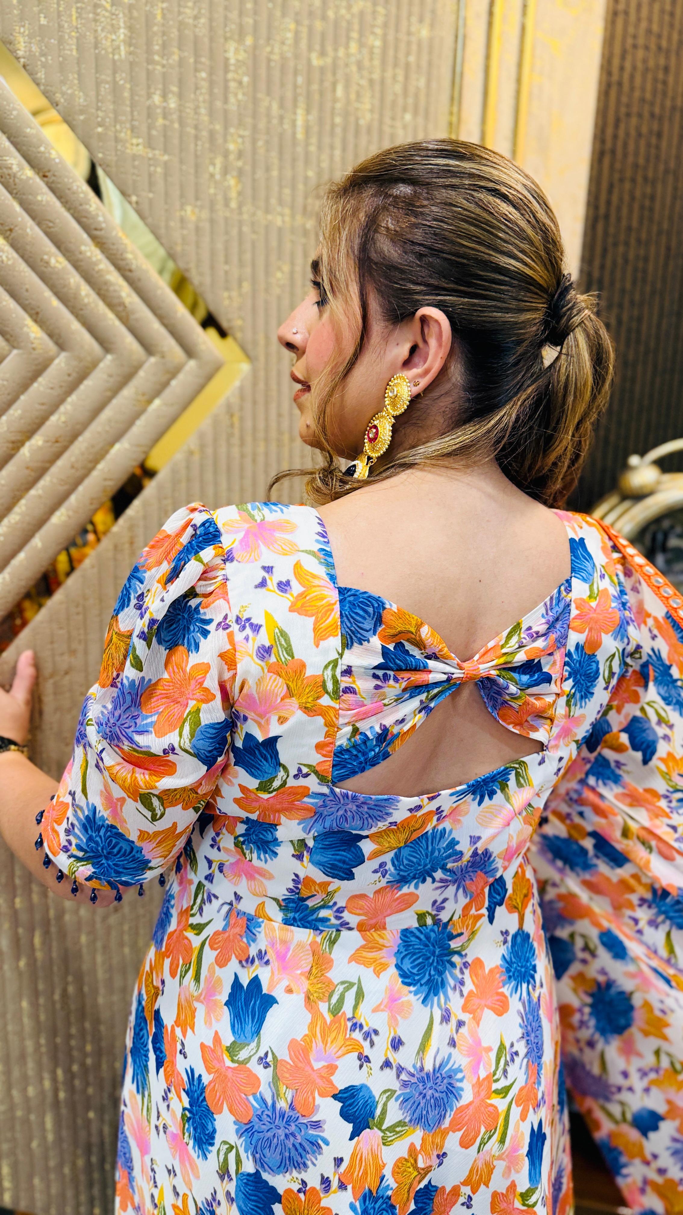 Flower Festive Anarkali