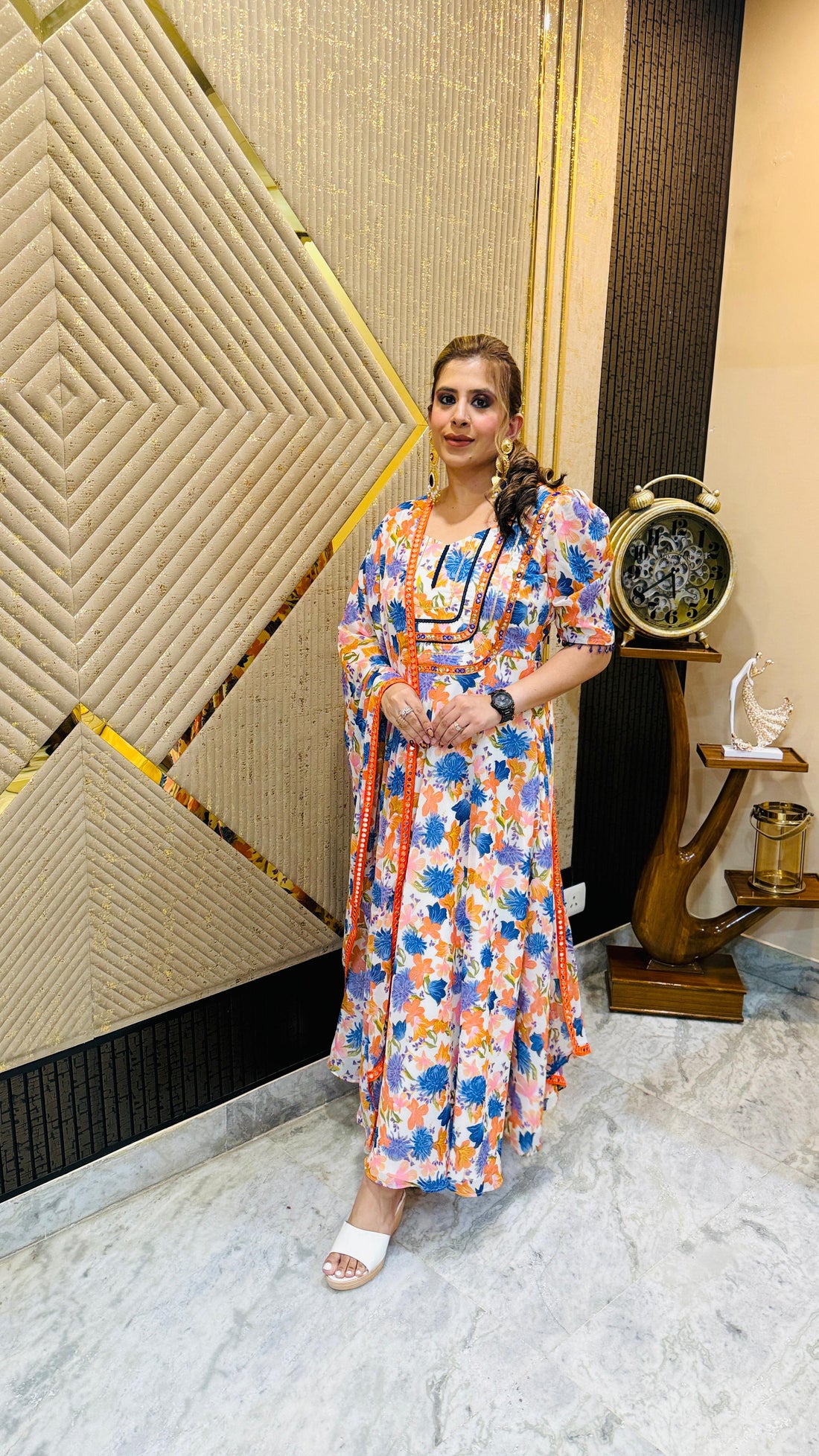 Flower Festive Anarkali