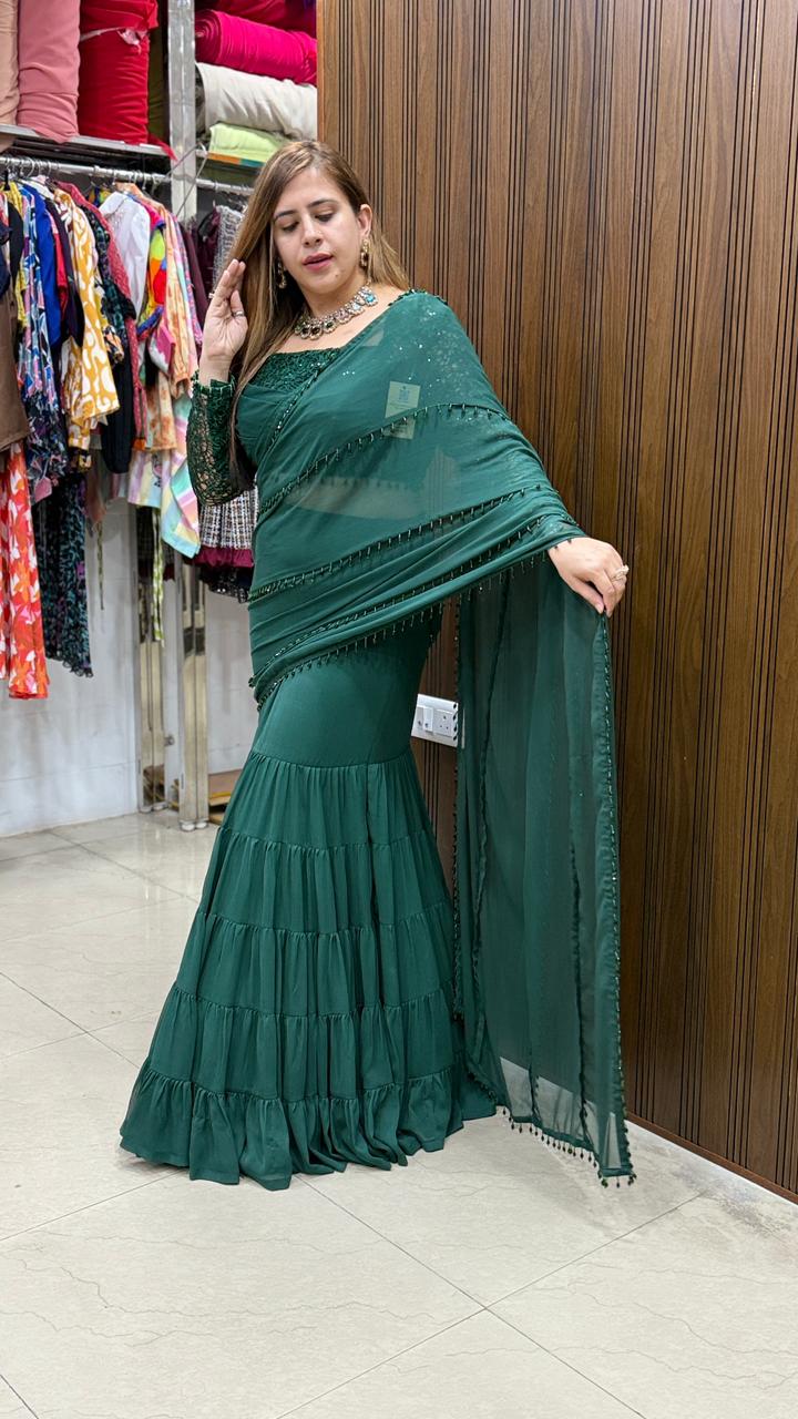 Date me Karva Fish Cut Saree (NG)