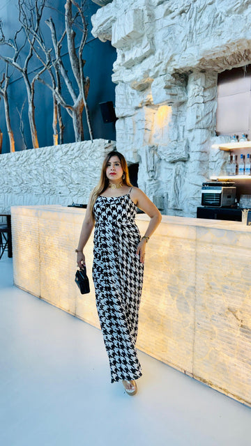 Monochrome Magic Party Drape