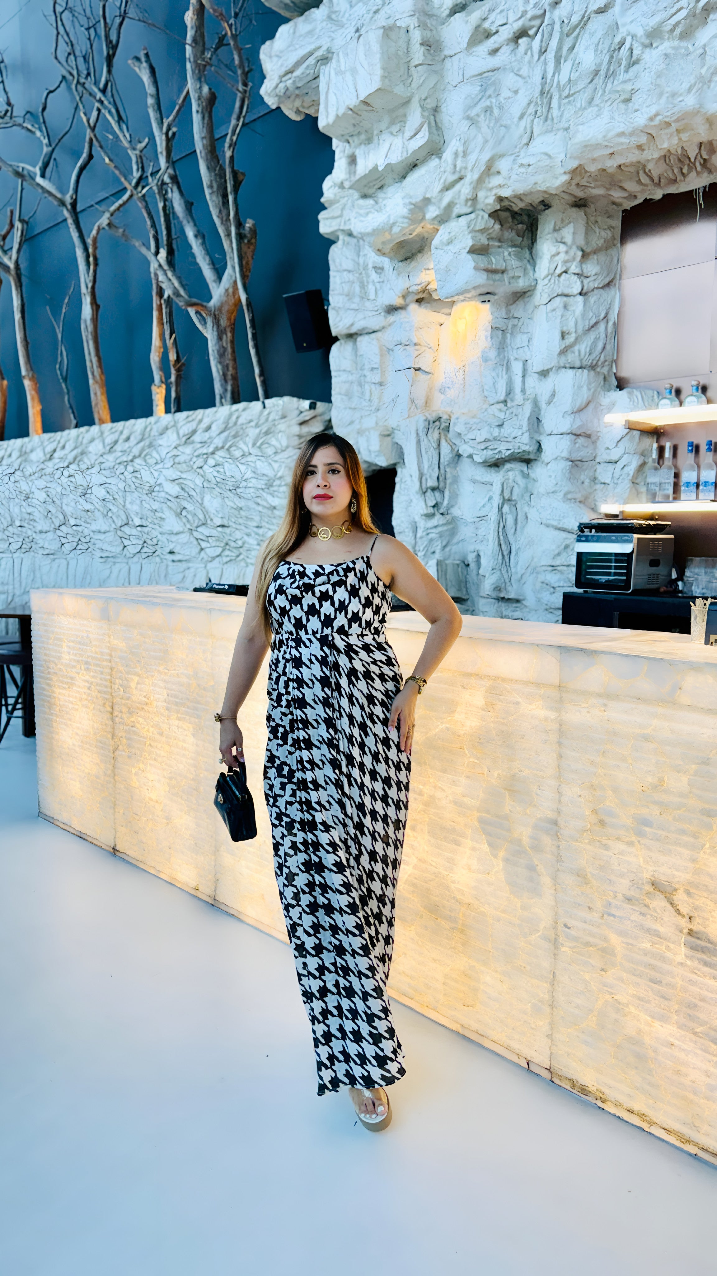 Monochrome Magic Party Drape