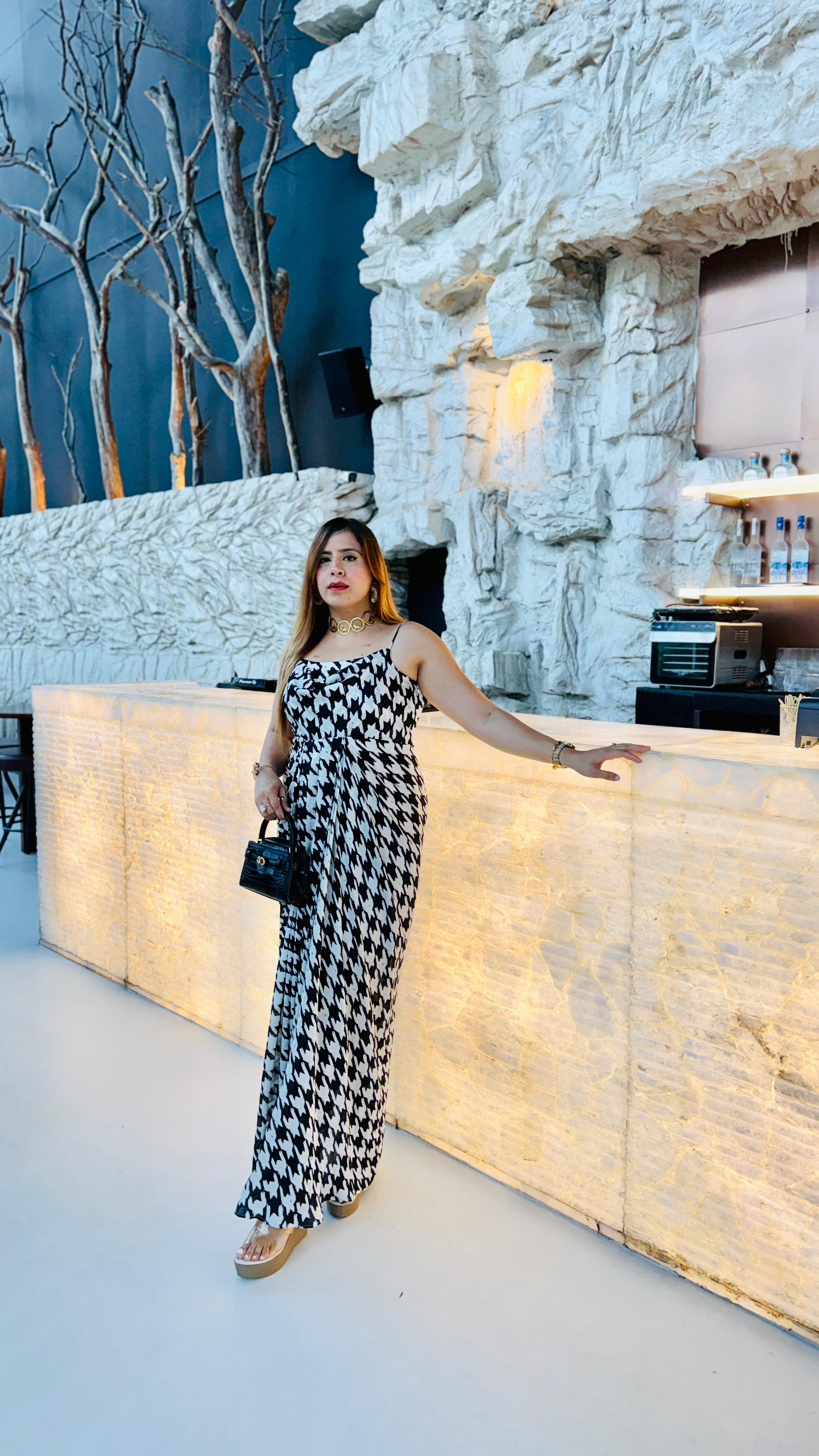 Monochrome Magic Party Drape
