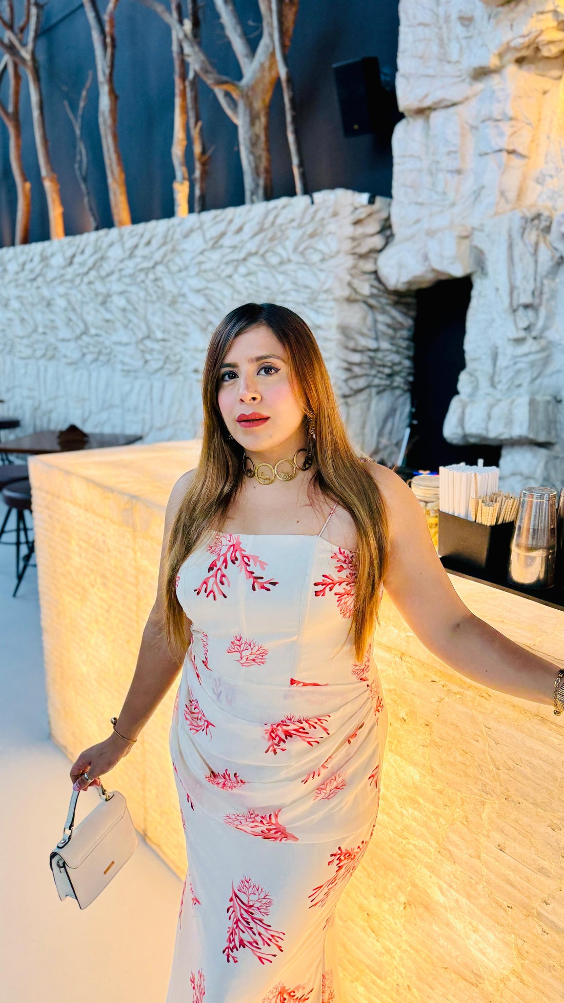 Reef In a Corset Maxi Dress