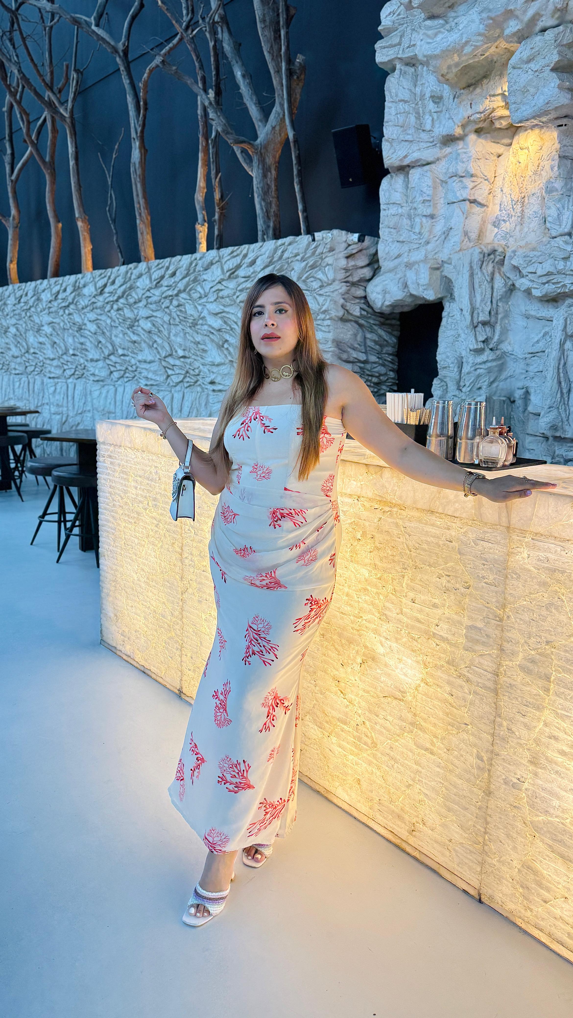 Reef In a Corset Maxi Dress