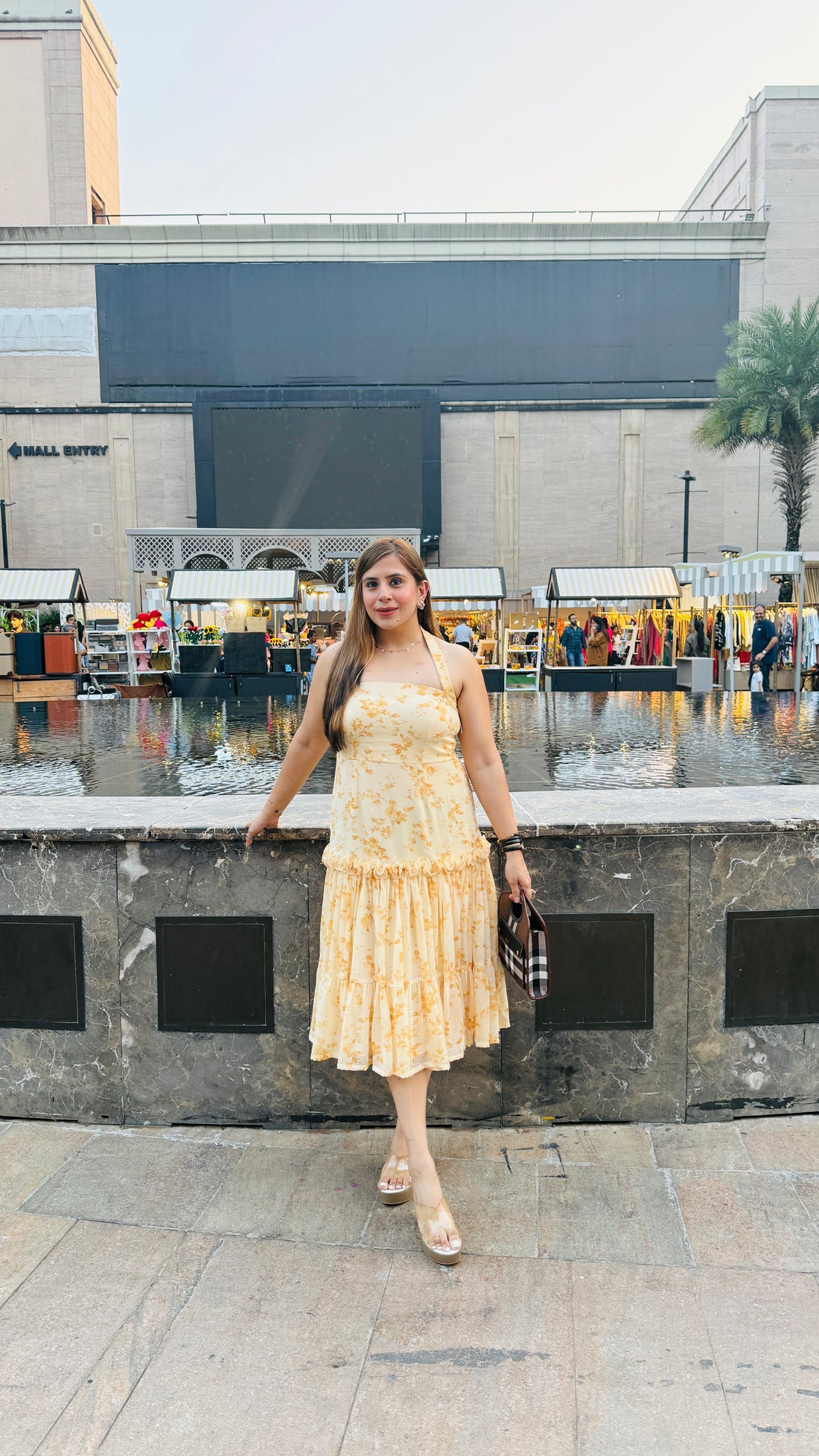 Butter Yellow Midi