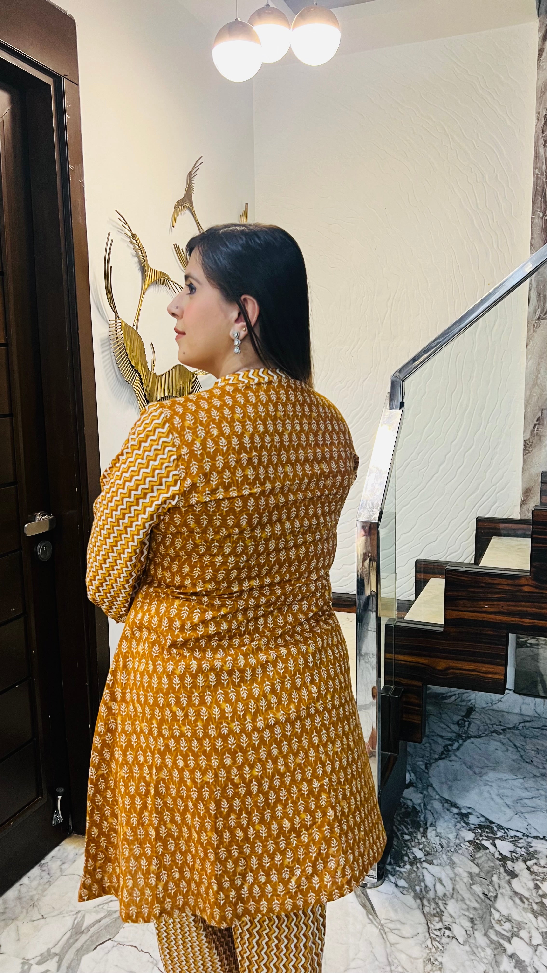 Mustard Cotton Co-Ord