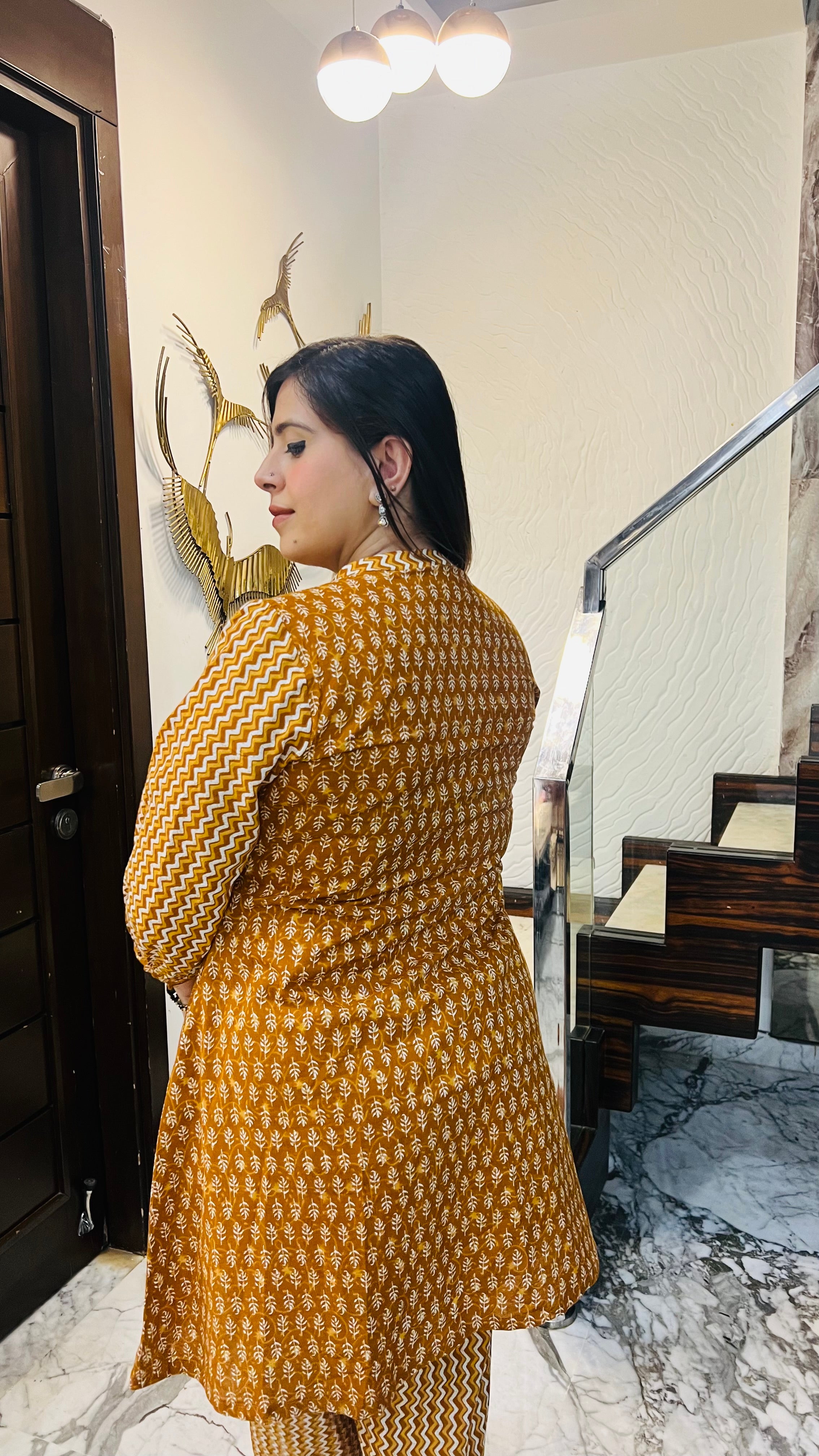 Mustard Cotton Co-Ord