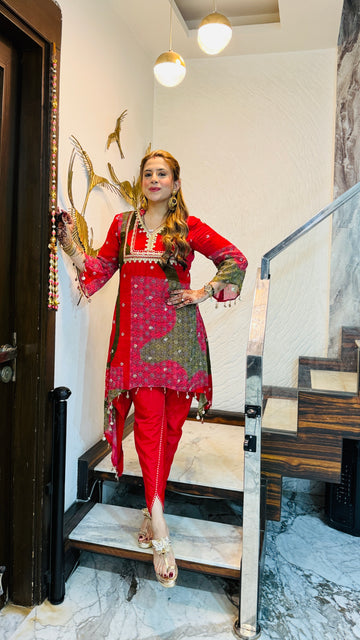 Vaishvi’s Sargi Look