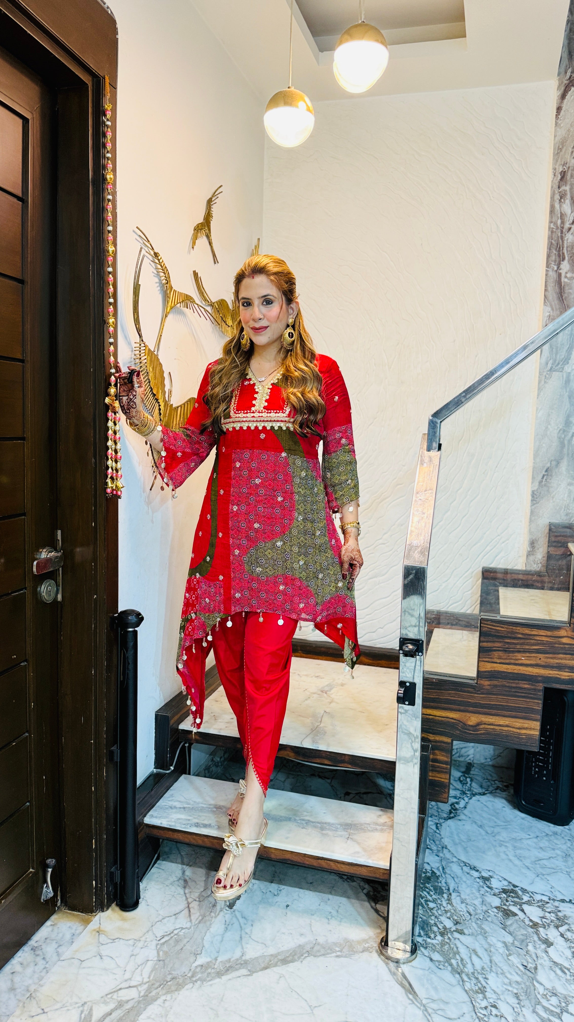 Vaishvi’s Sargi Look