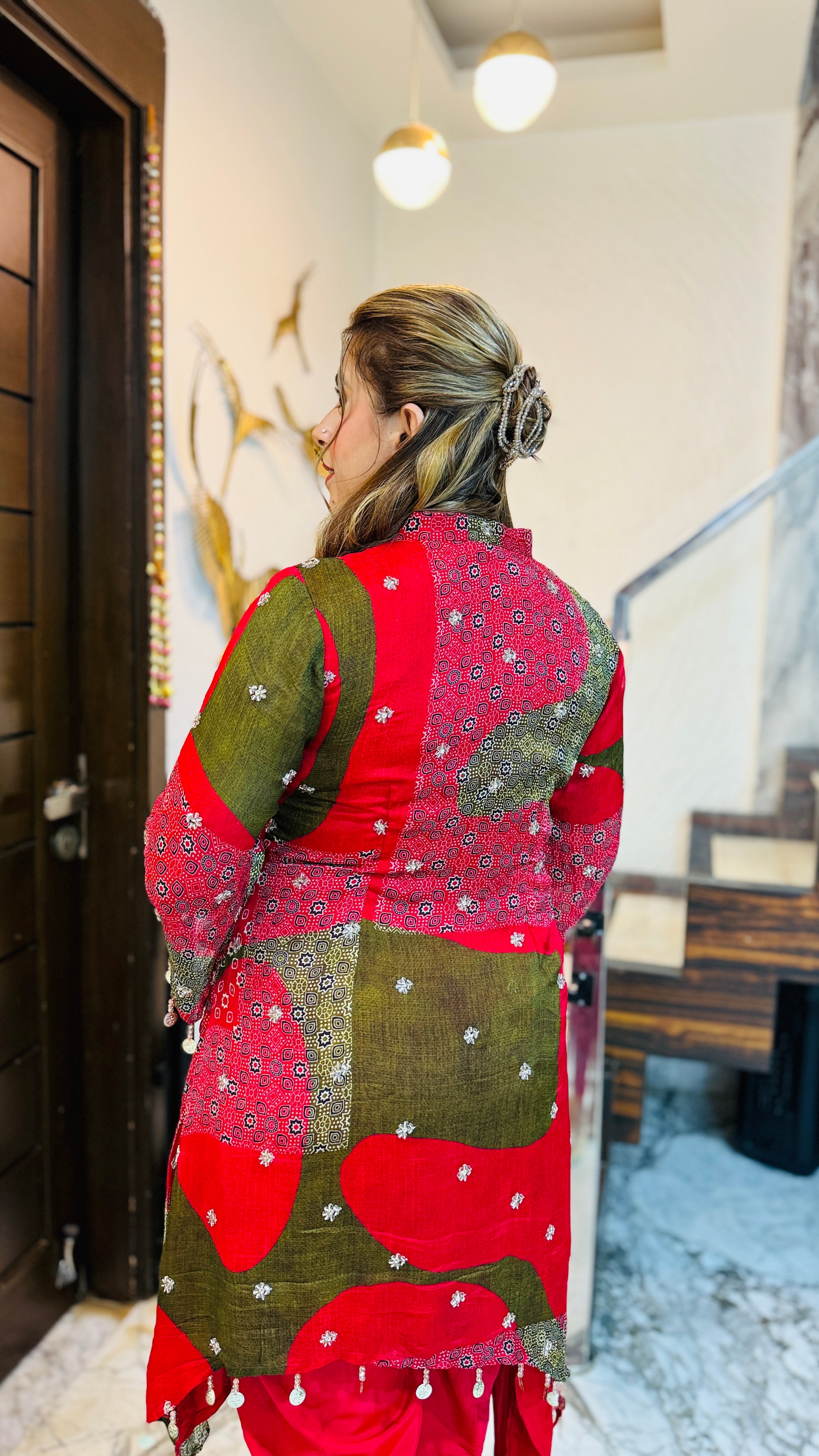 Vaishvi’s Sargi Look