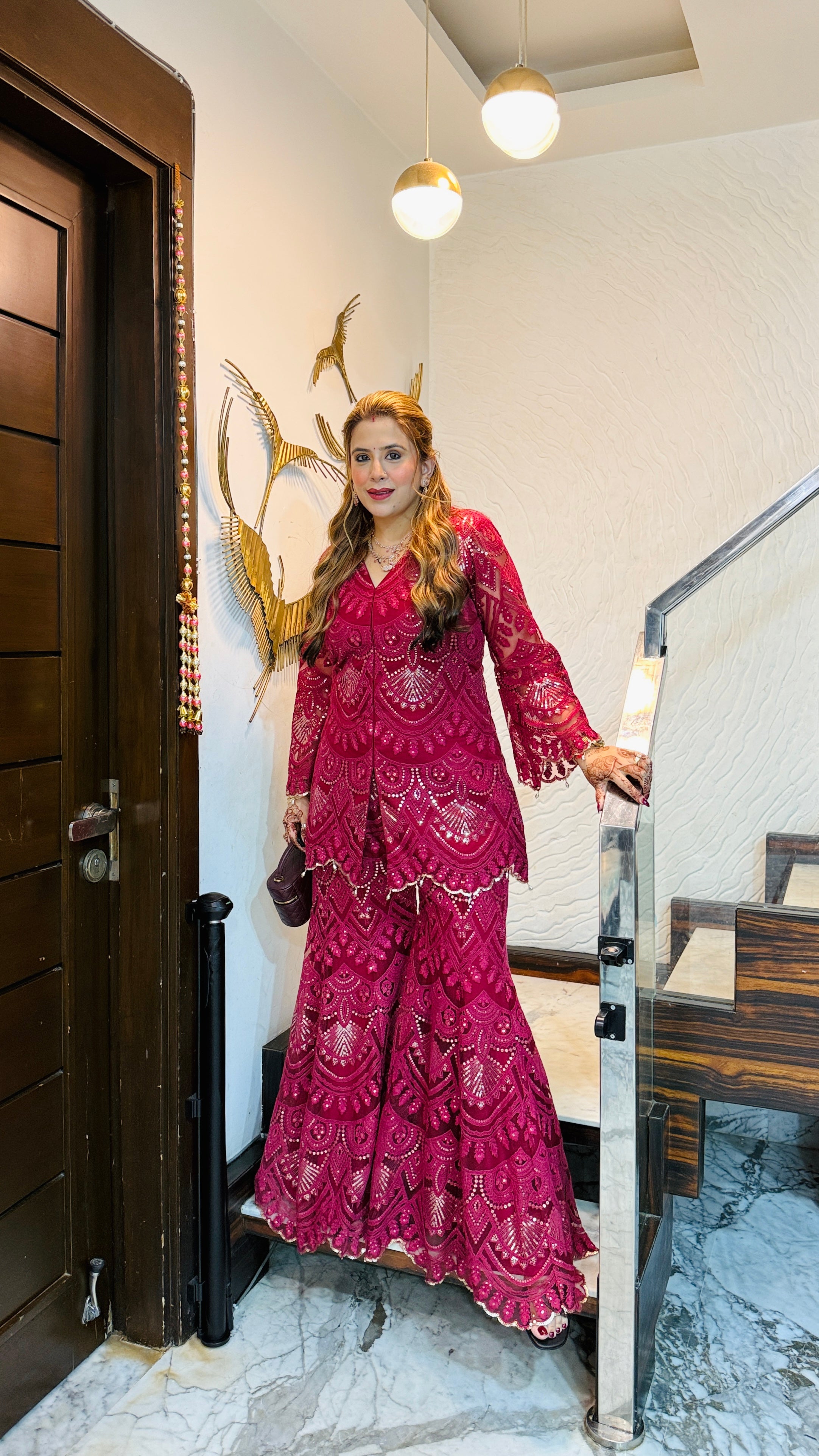 Vaishvi's Karva Chauth Co-Ord