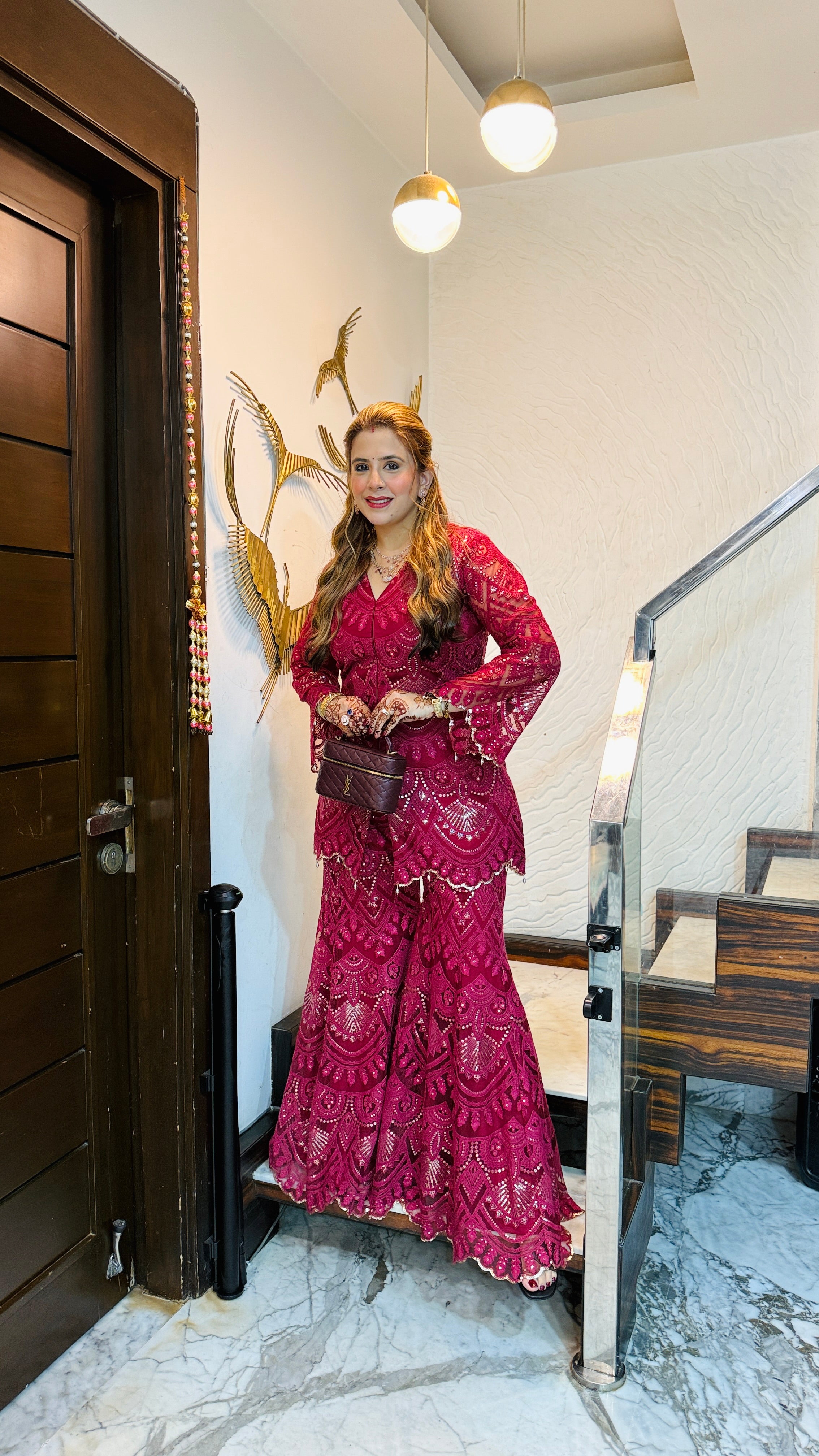 Vaishvi's Karva Chauth Co-Ord