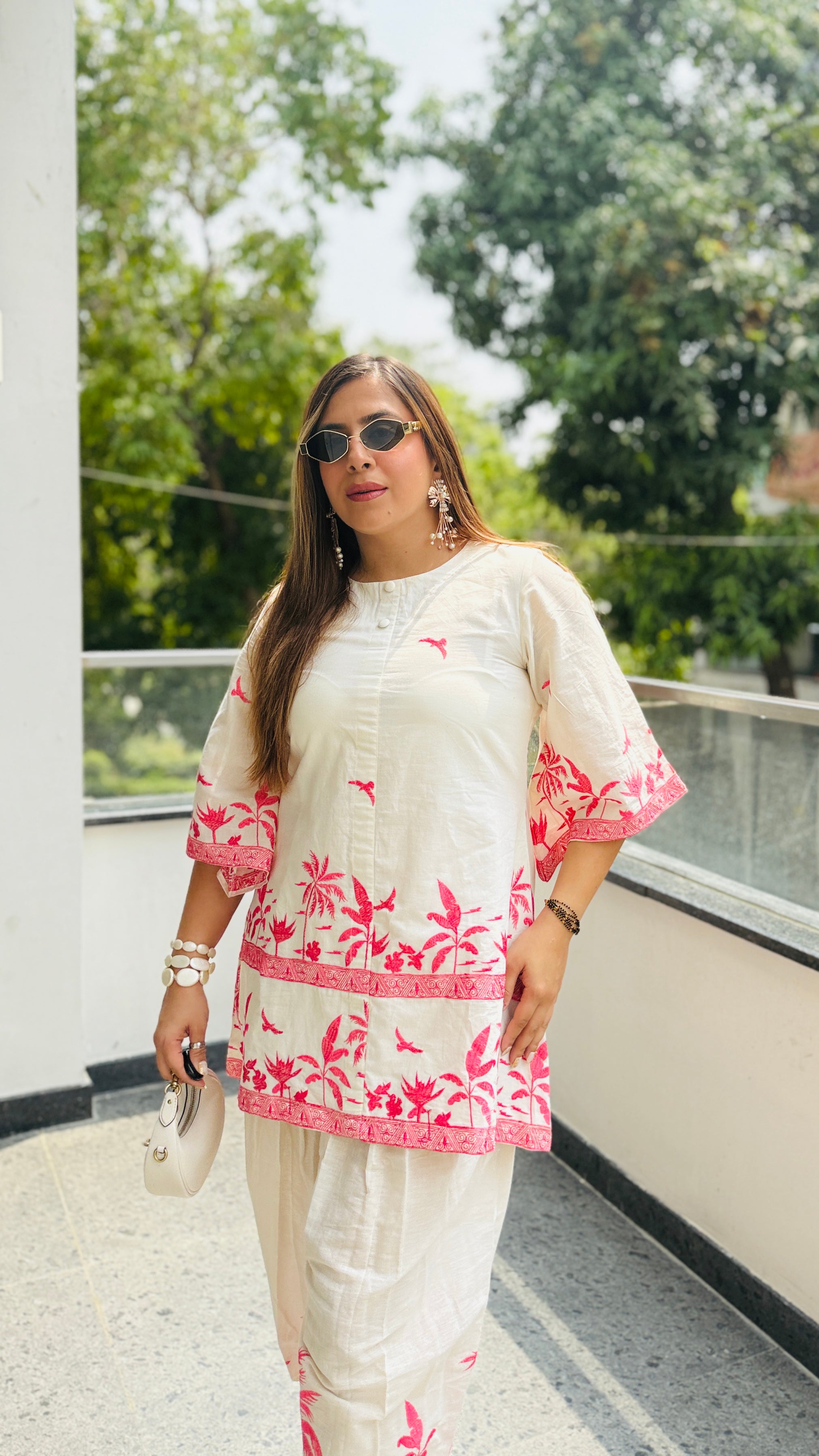 Palm Farshi Salwar Co-Ord