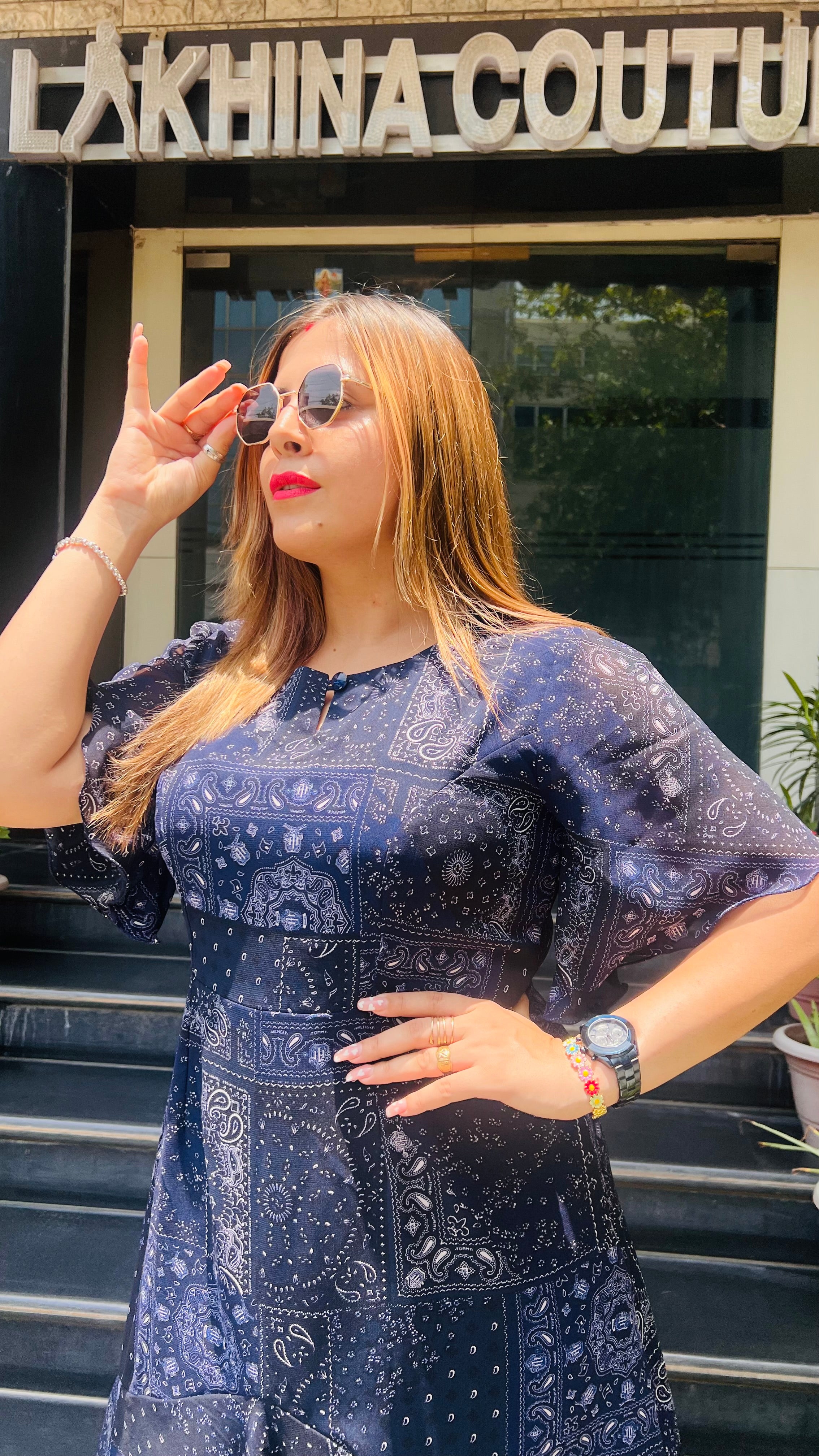 Midnight Blue Midi