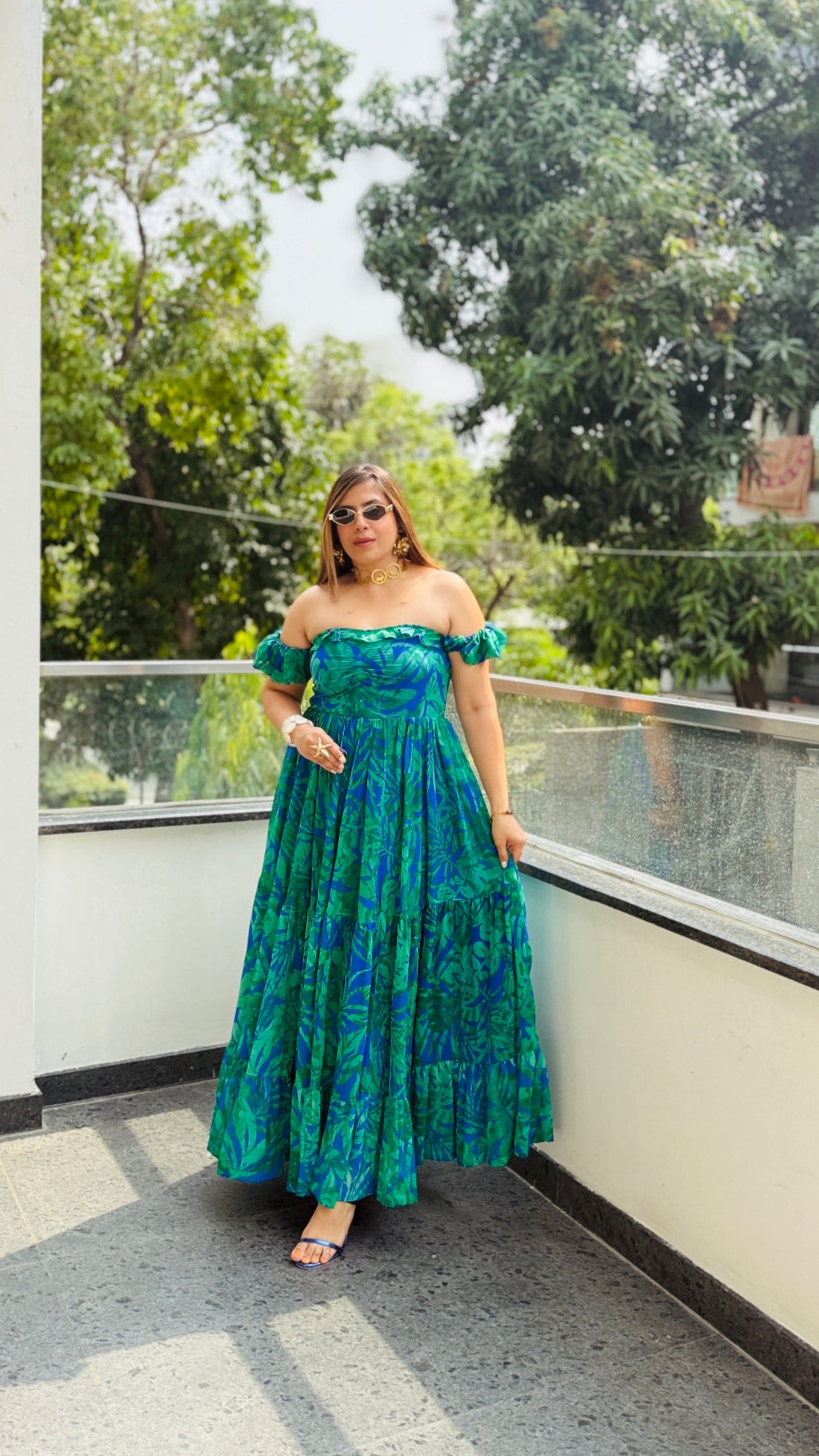 Coral Reef Maxi Dress