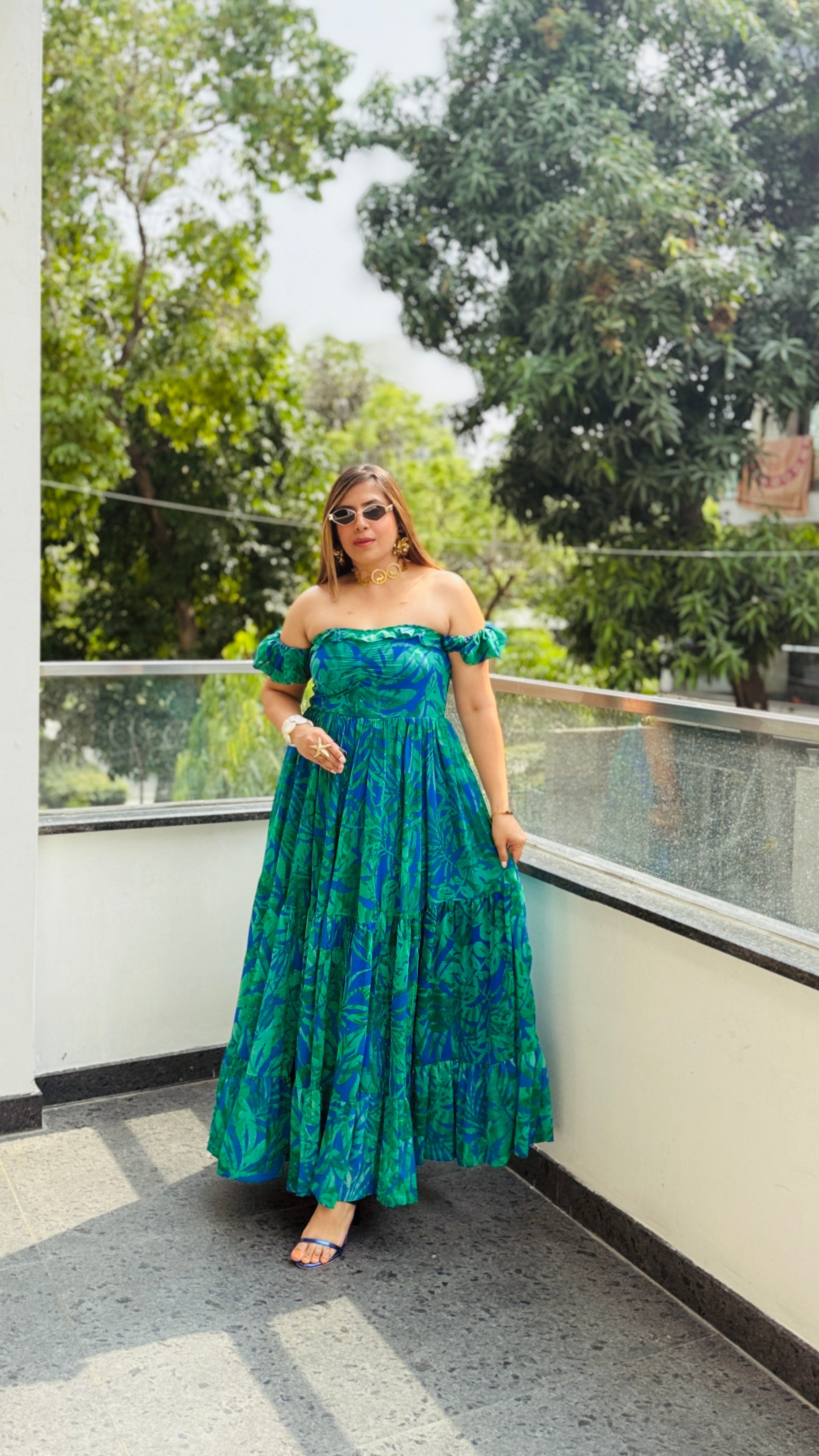 Coral Reef Maxi Dress