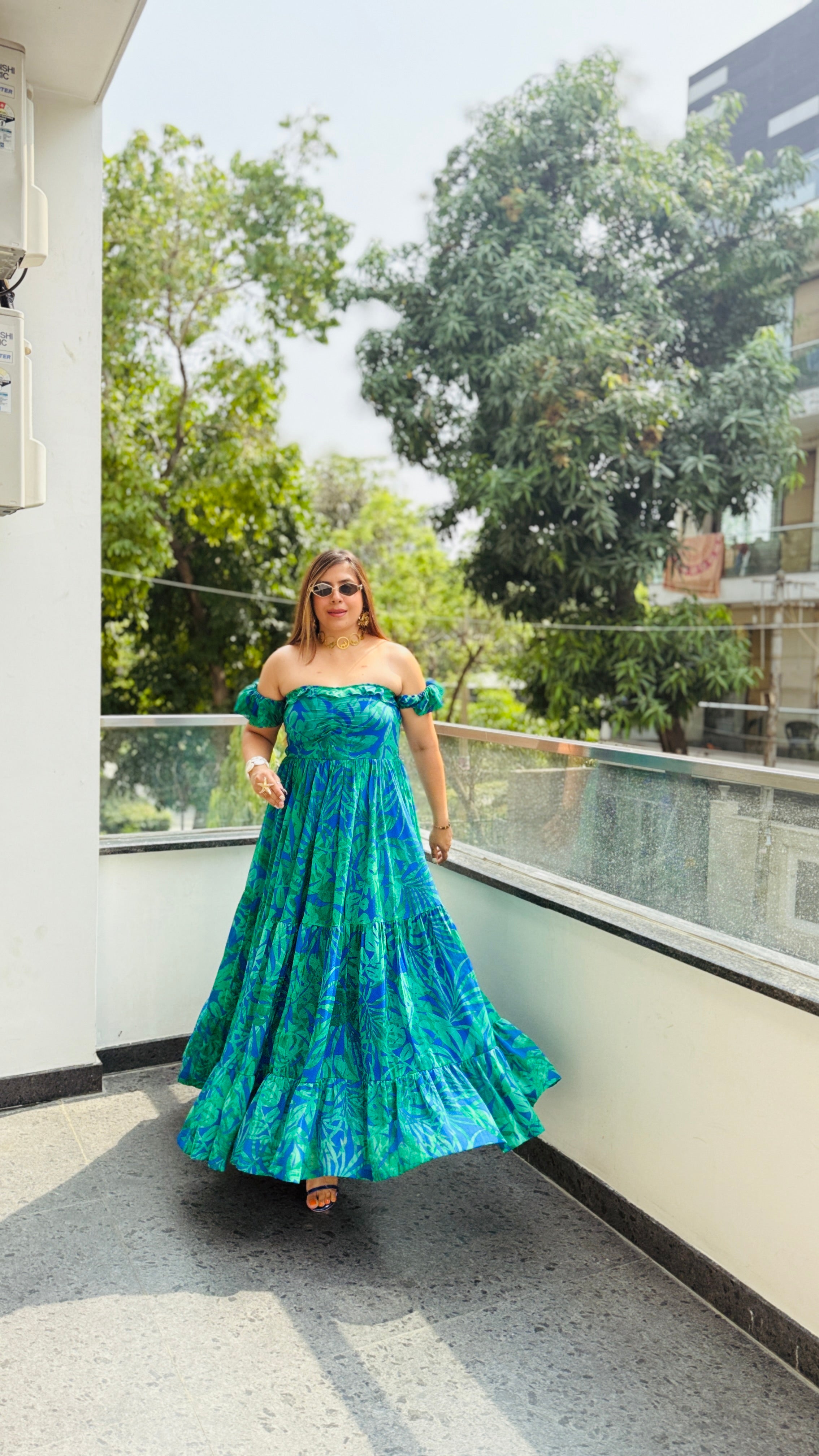 Coral Reef Maxi Dress