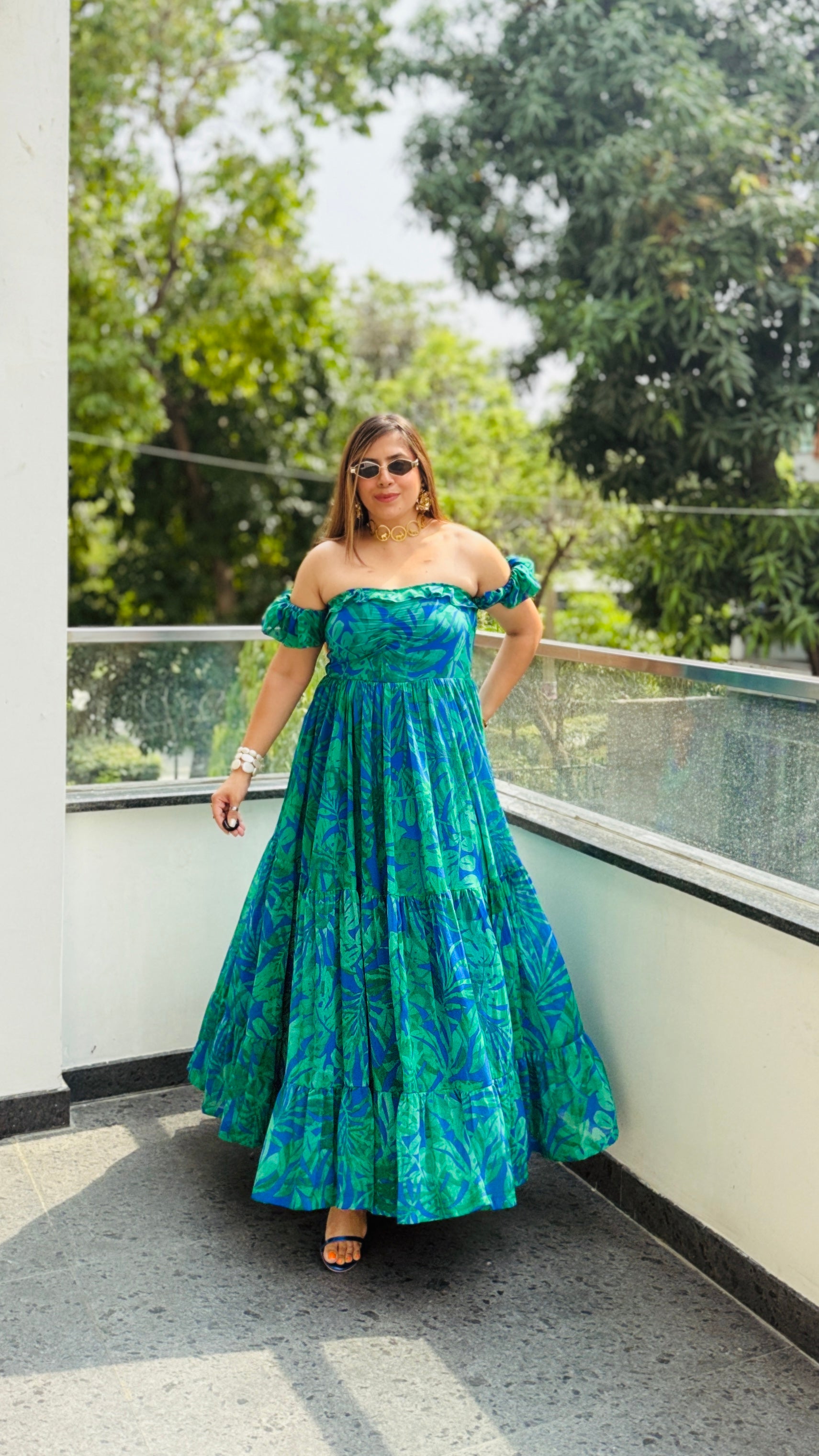 Coral Reef Maxi Dress