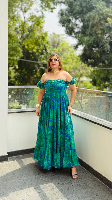 Coral Reef Maxi Dress