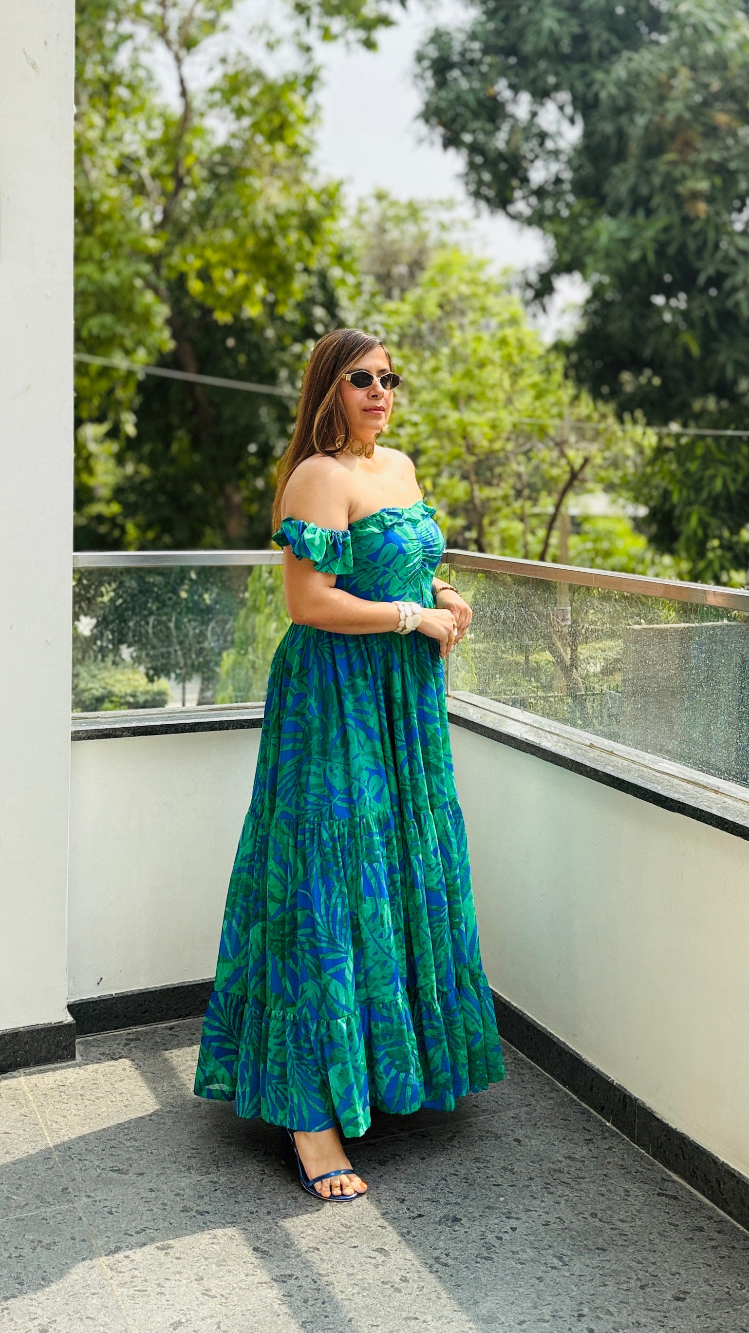 Coral Reef Maxi Dress