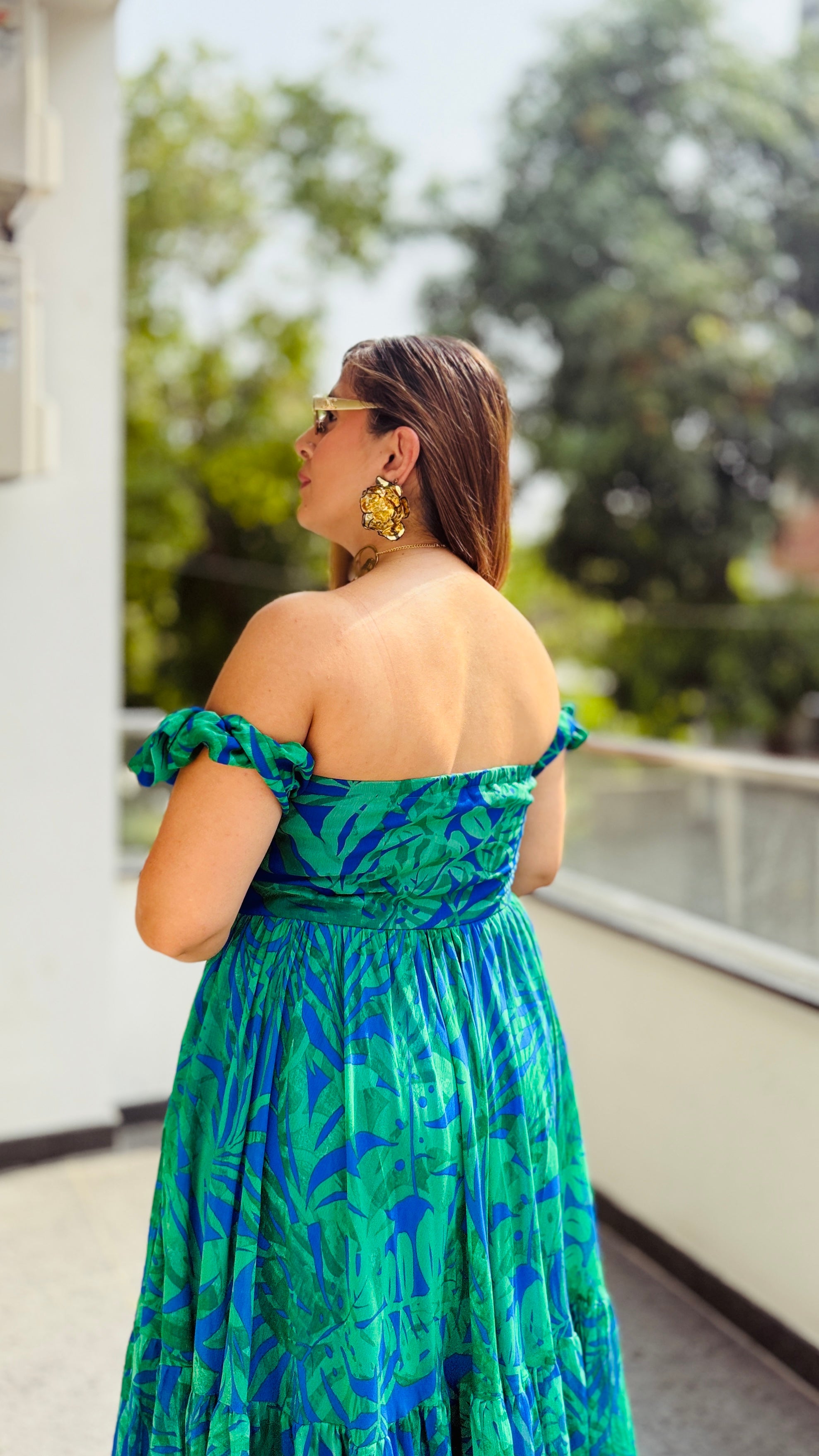 Coral Reef Maxi Dress