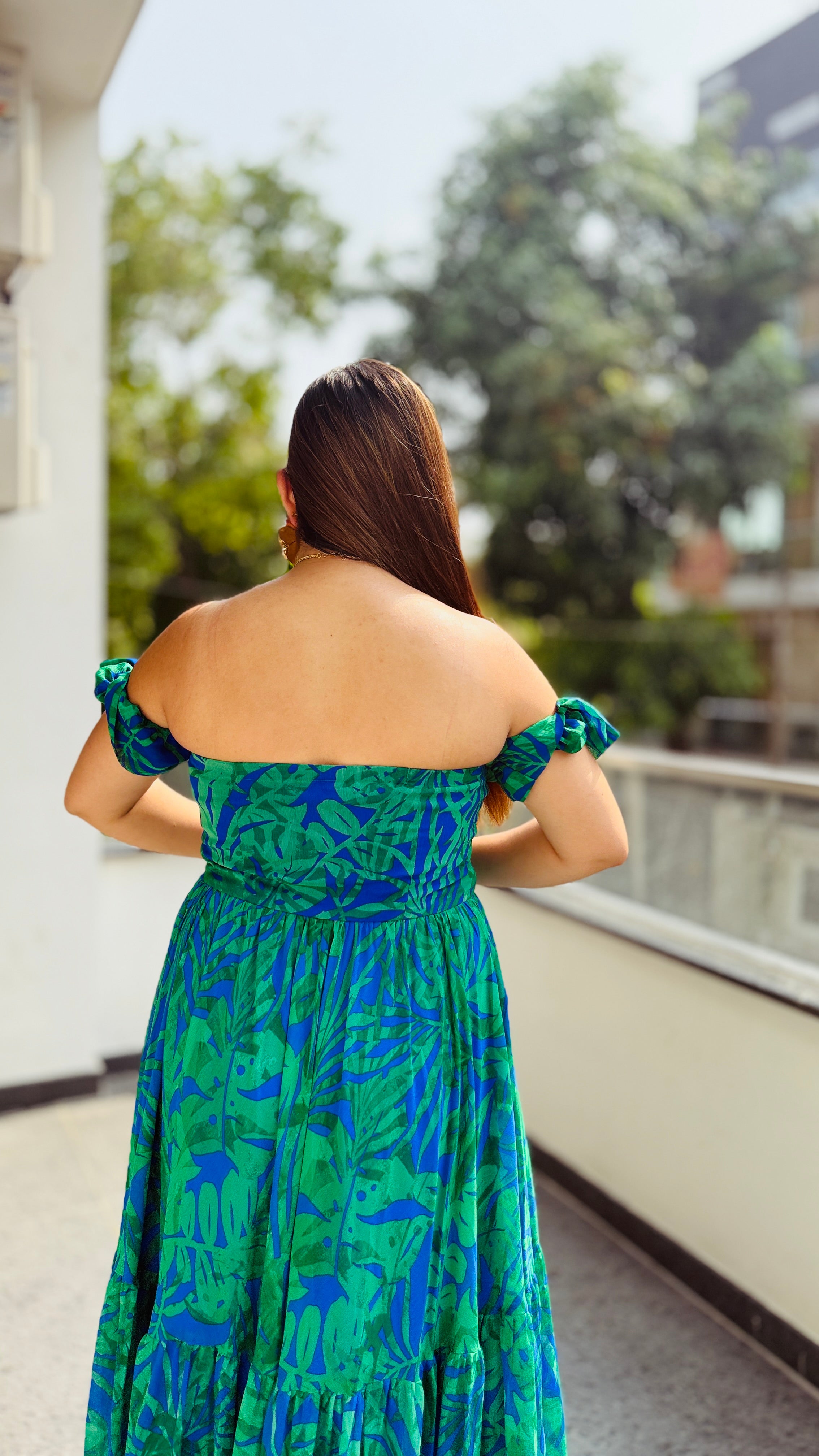 Coral Reef Maxi Dress