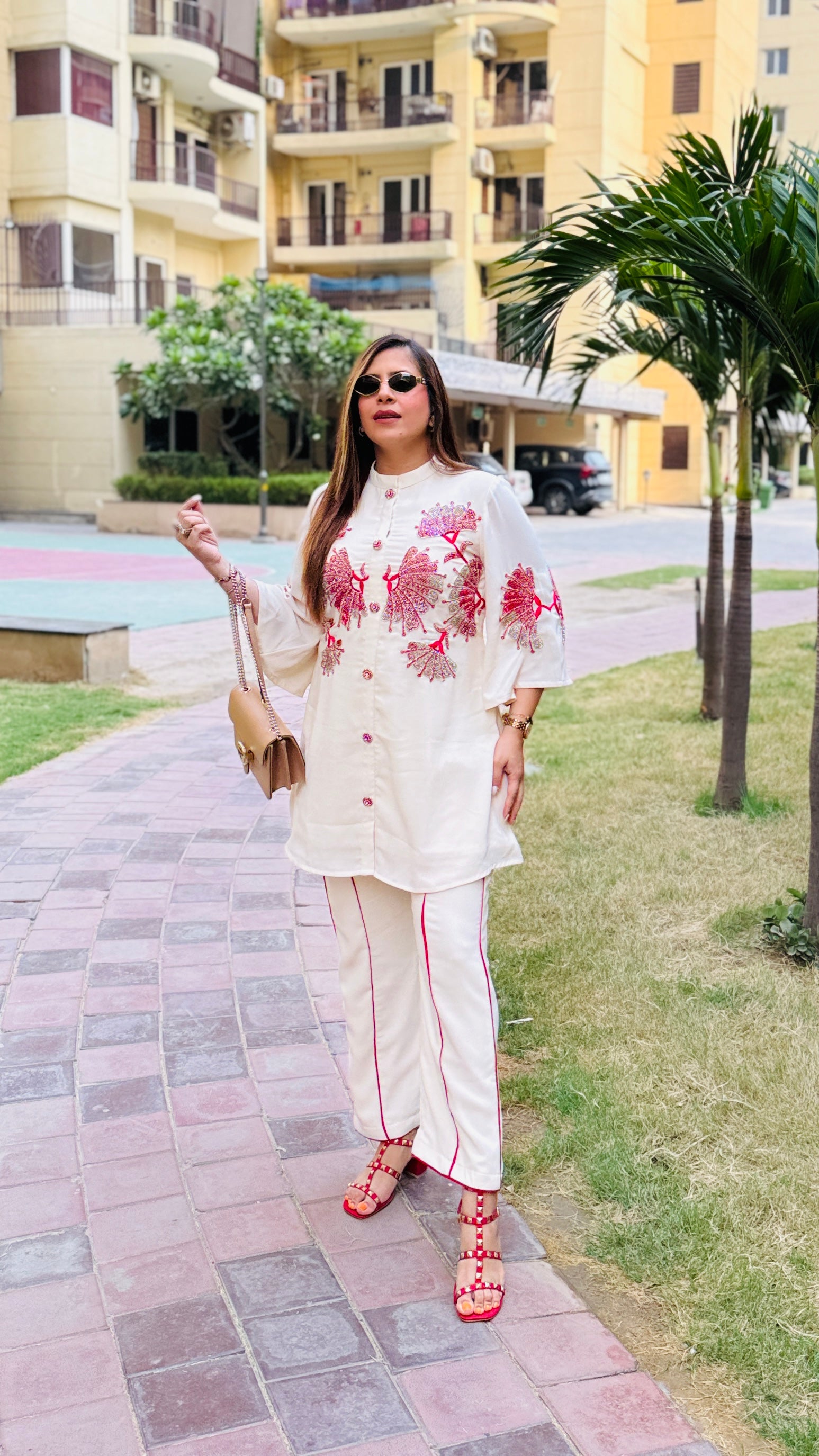 Maroon Tiramisu Co-Ord