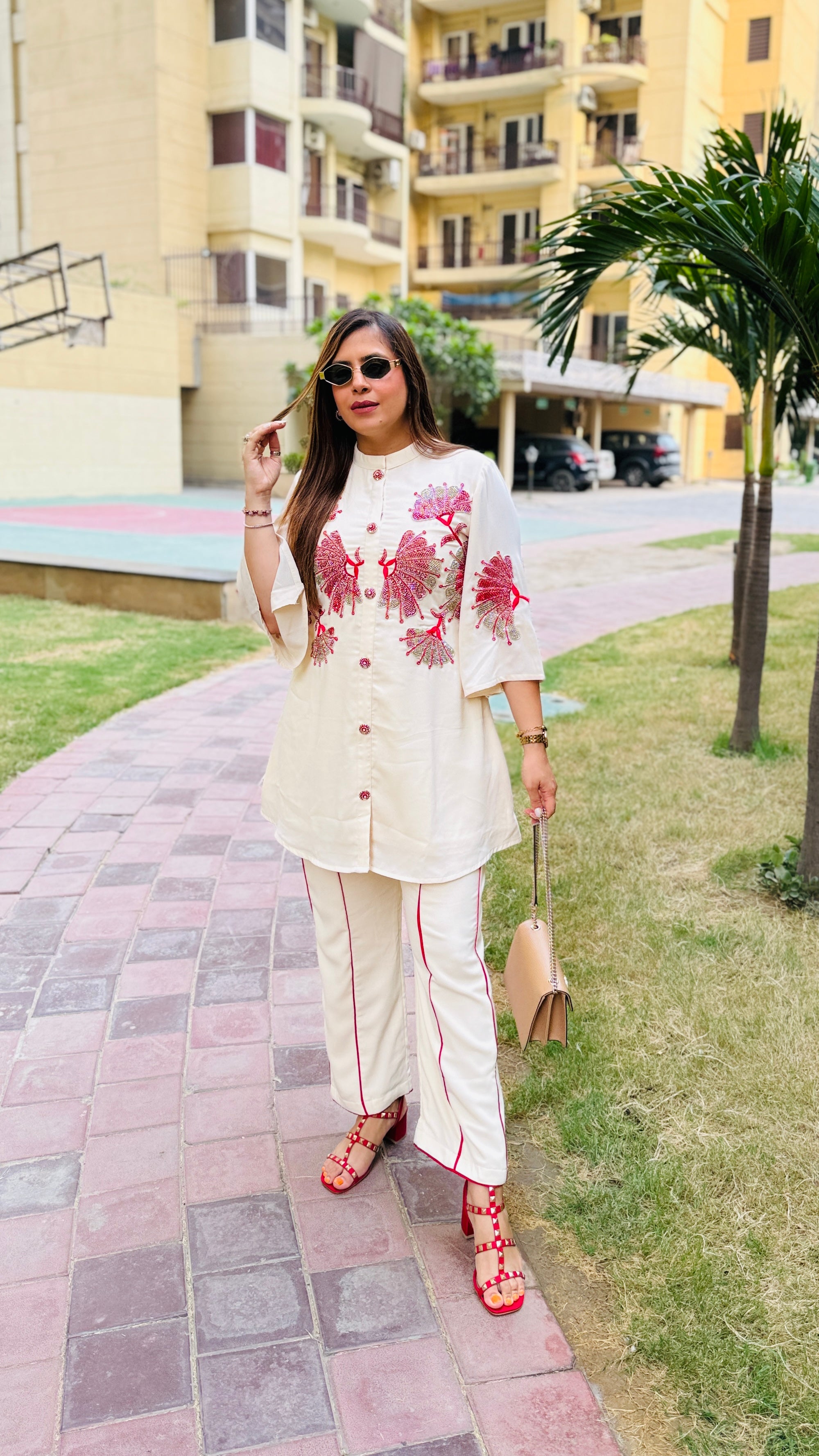 Maroon Tiramisu Co-Ord