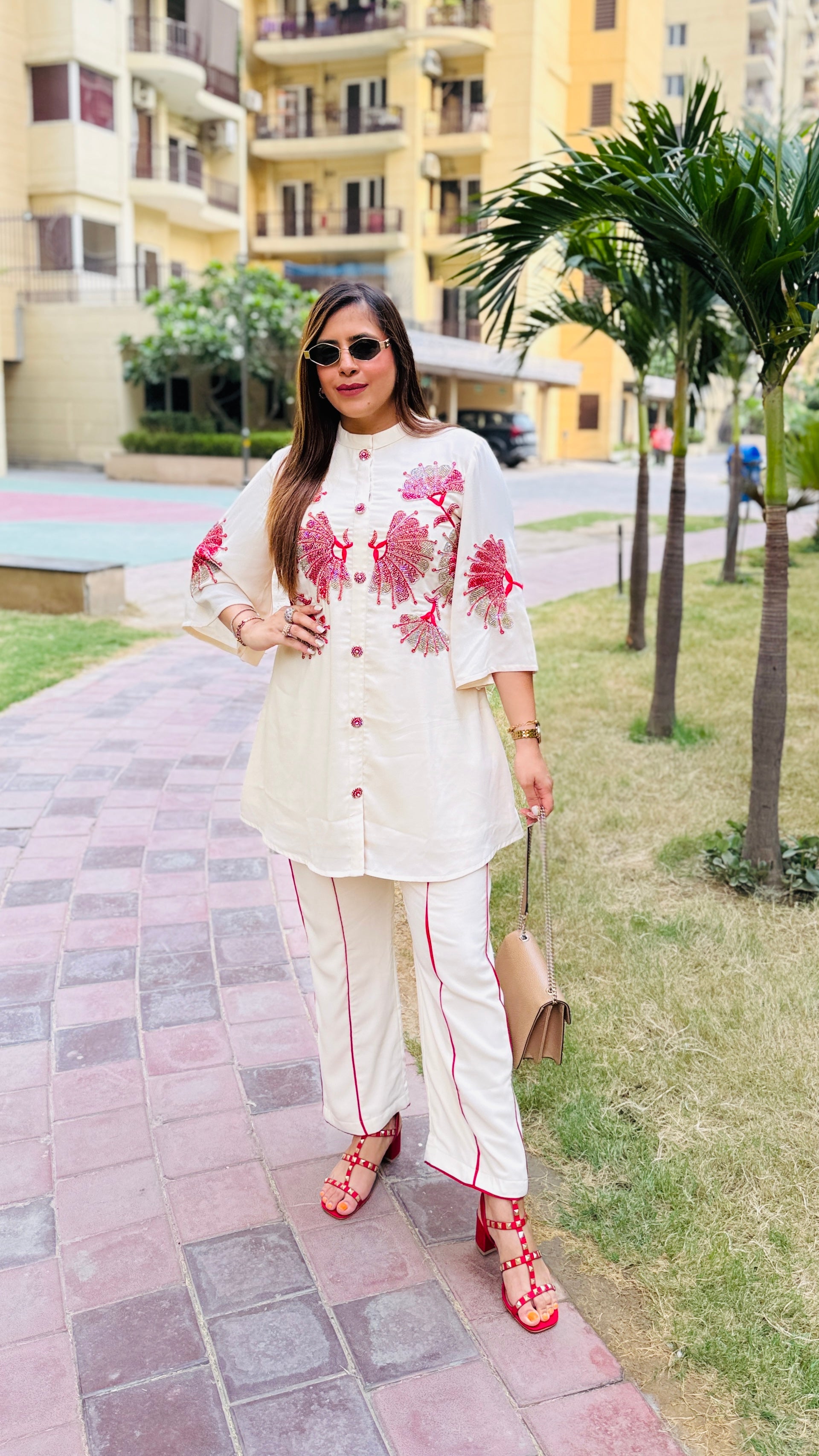 Maroon Tiramisu Co-Ord