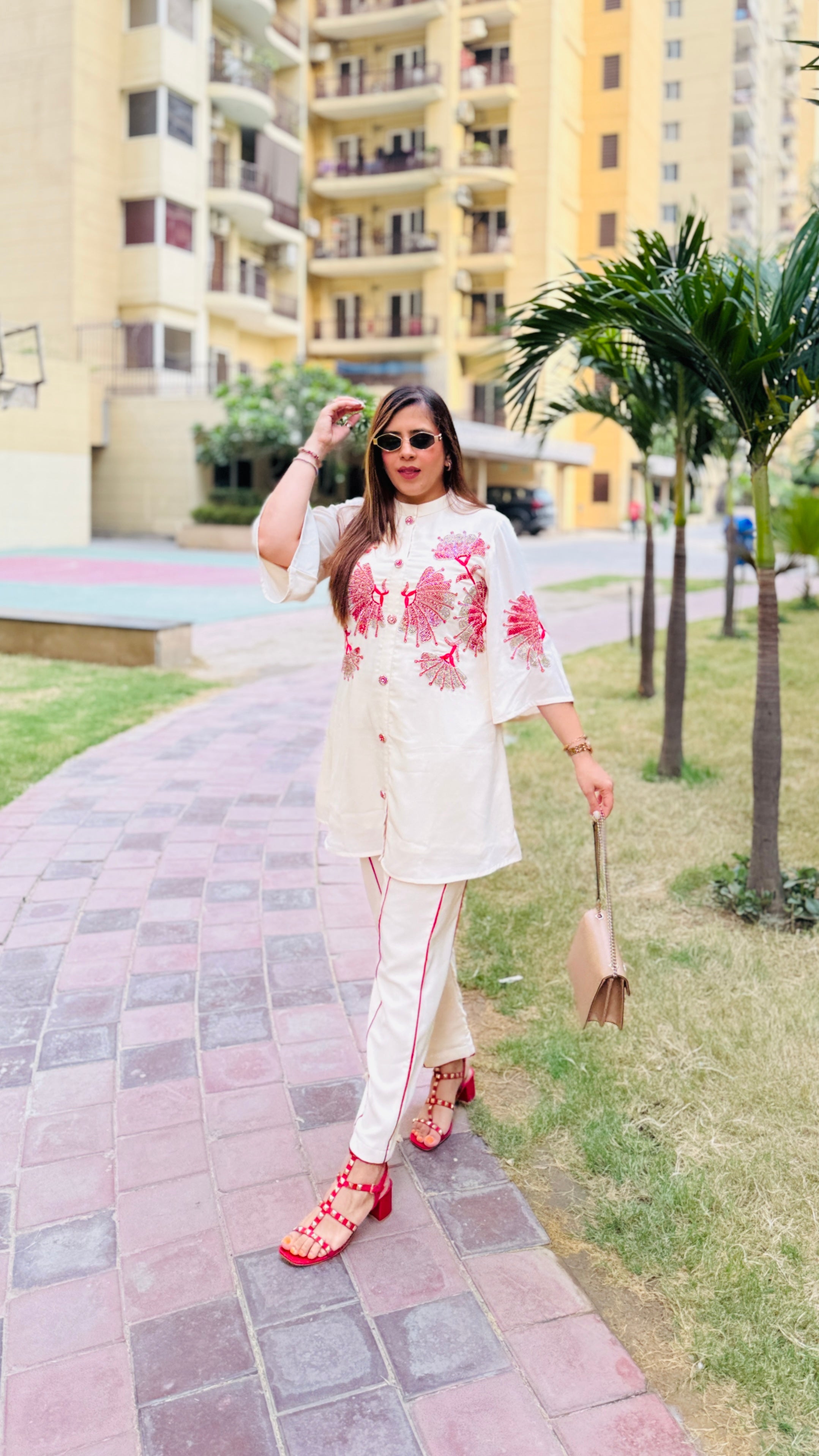 Maroon Tiramisu Co-Ord