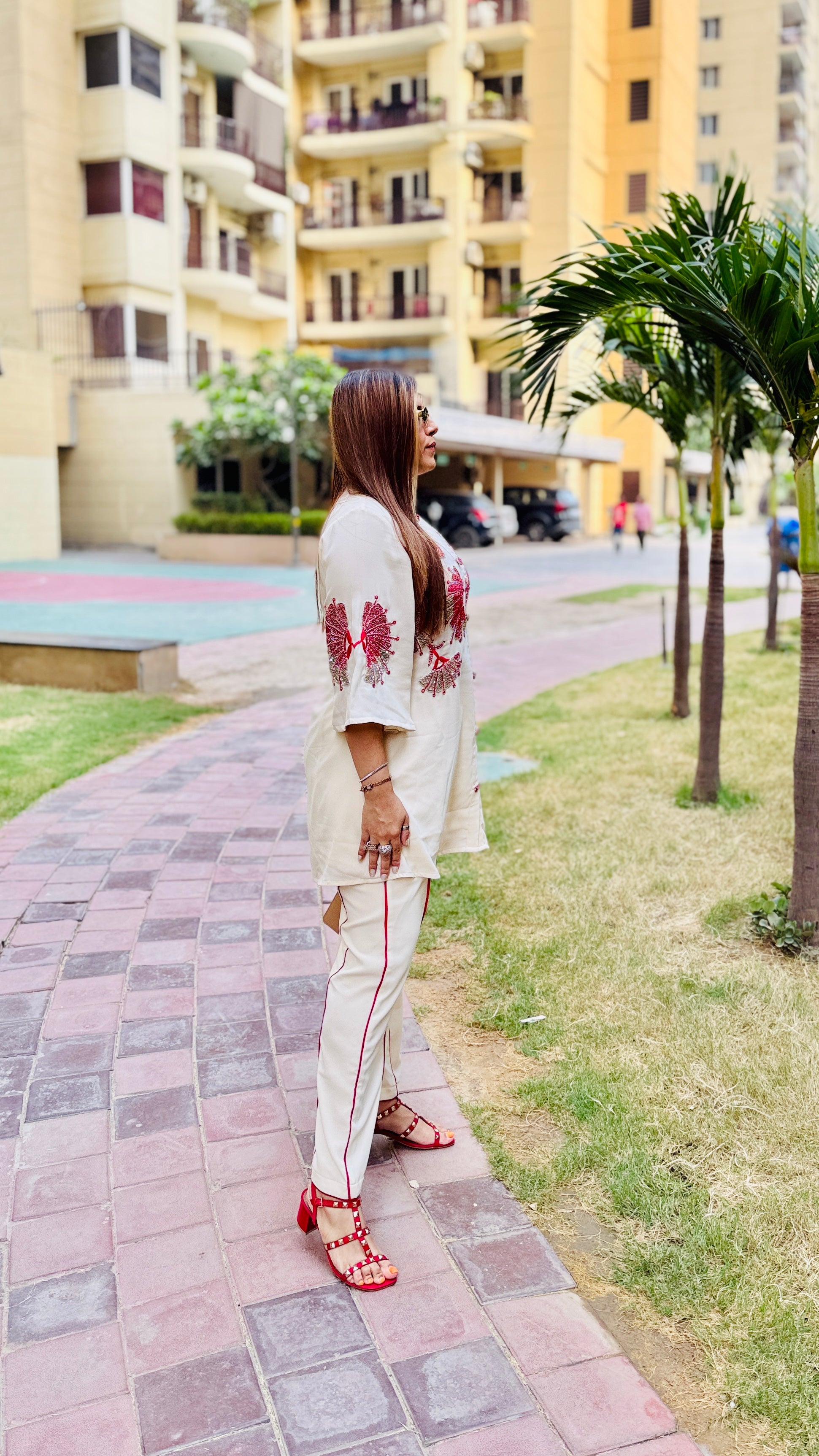 Maroon Tiramisu Co-Ord