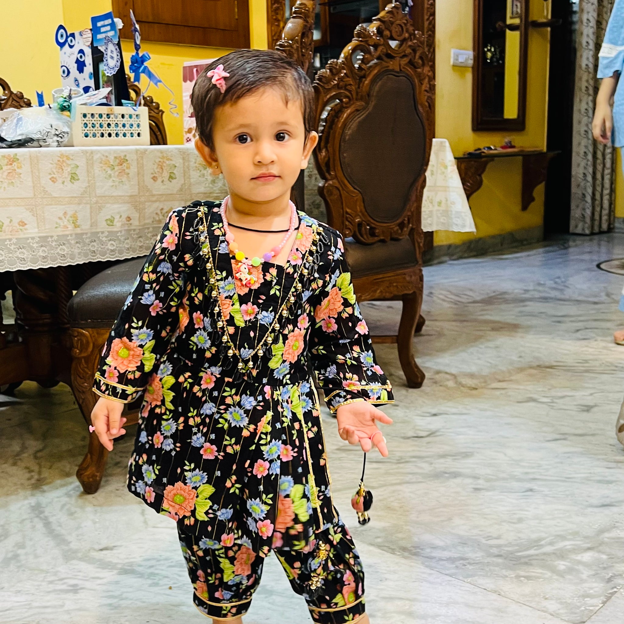 Peplum Cotton Co-Ord