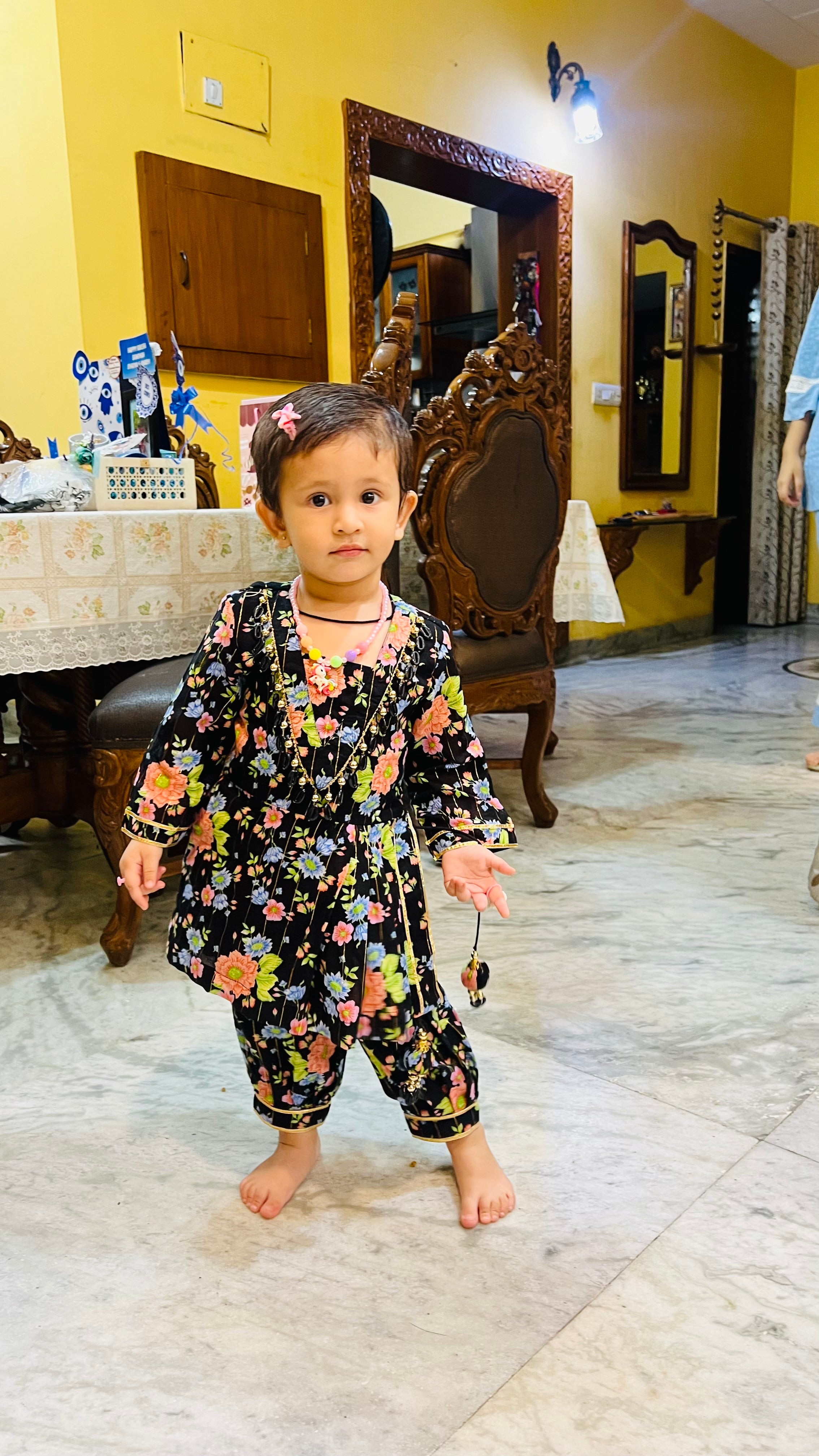 Peplum Cotton Co-Ord