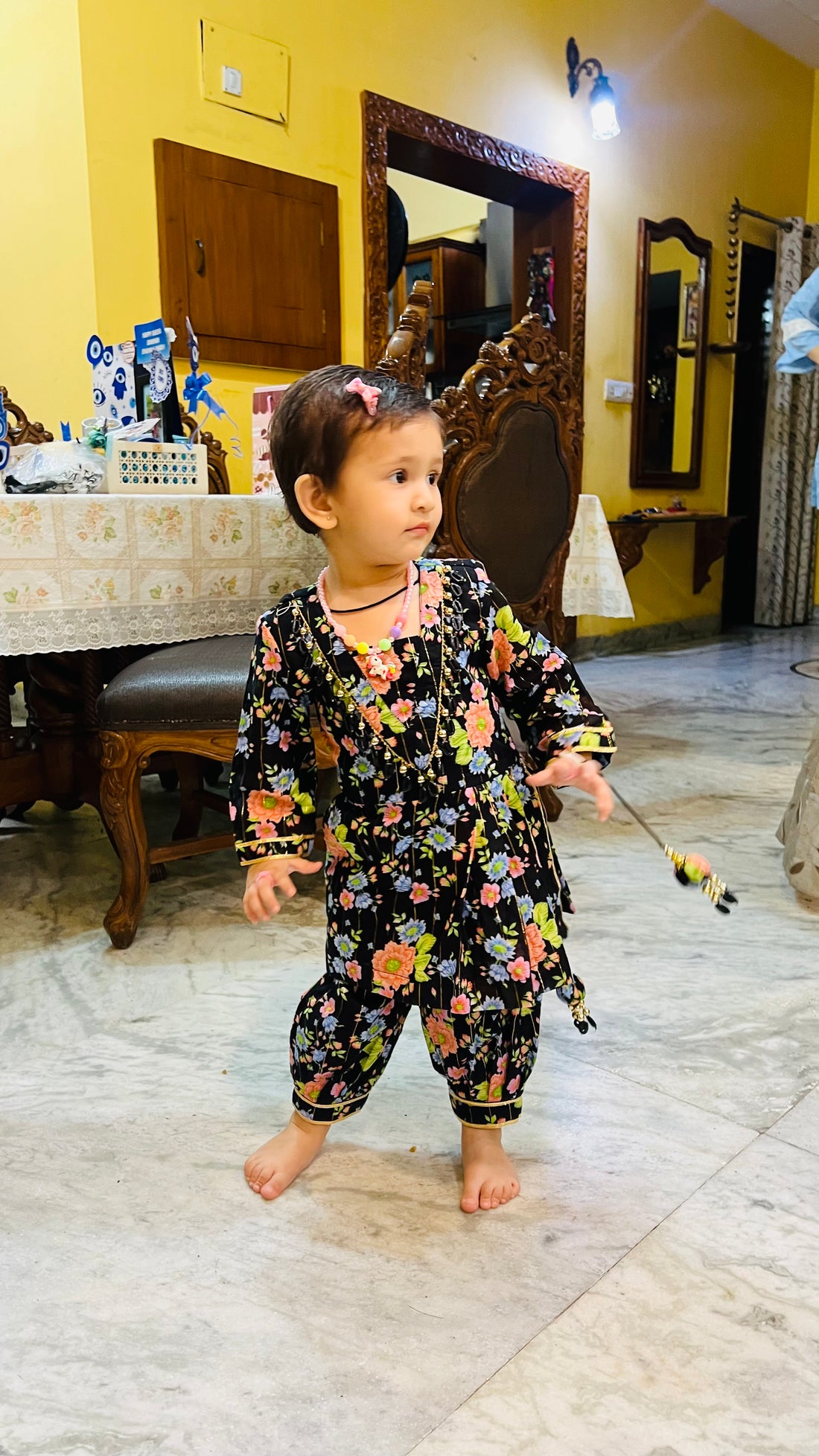 Peplum Cotton Co-Ord