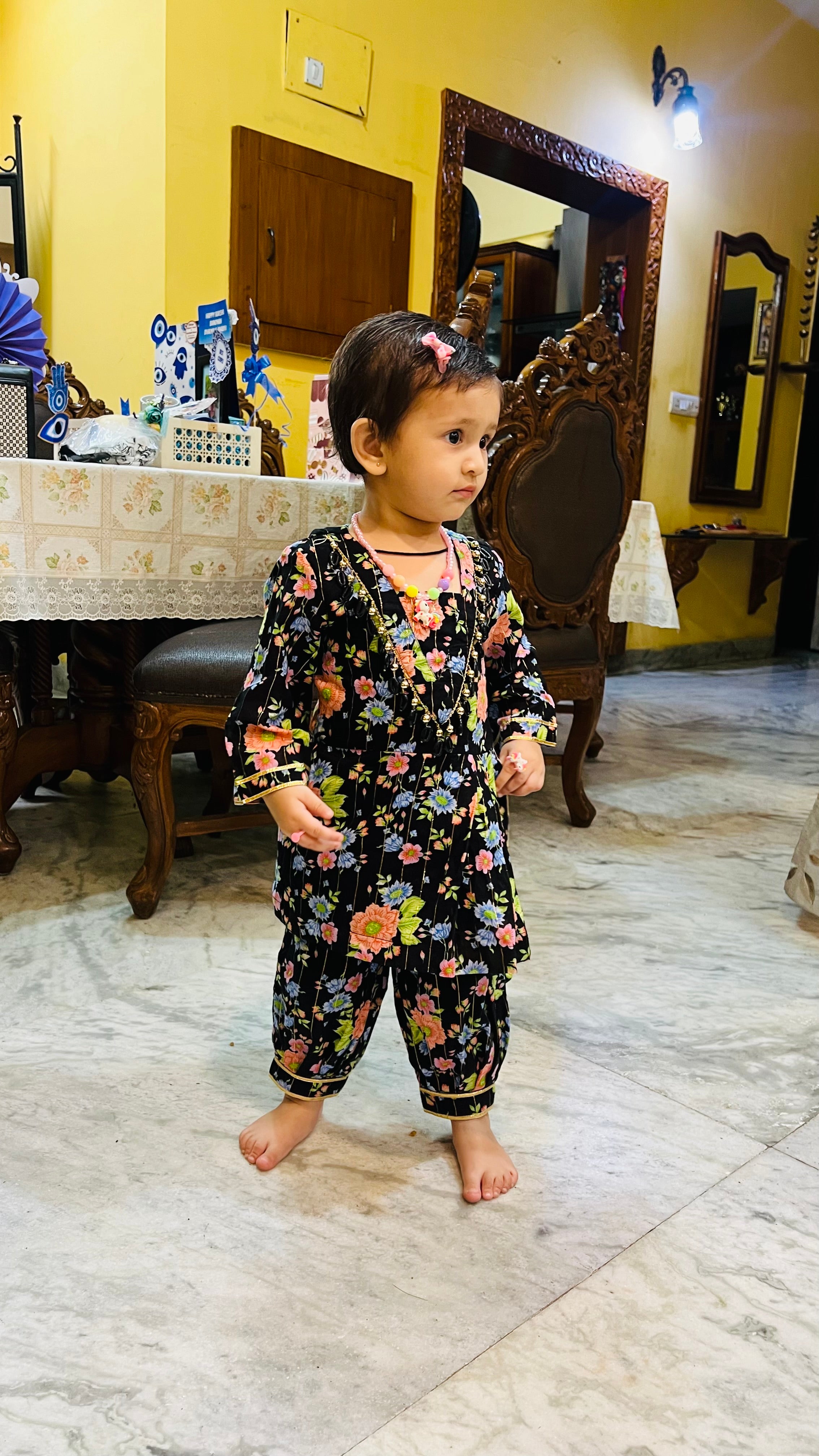 Peplum Cotton Co-Ord