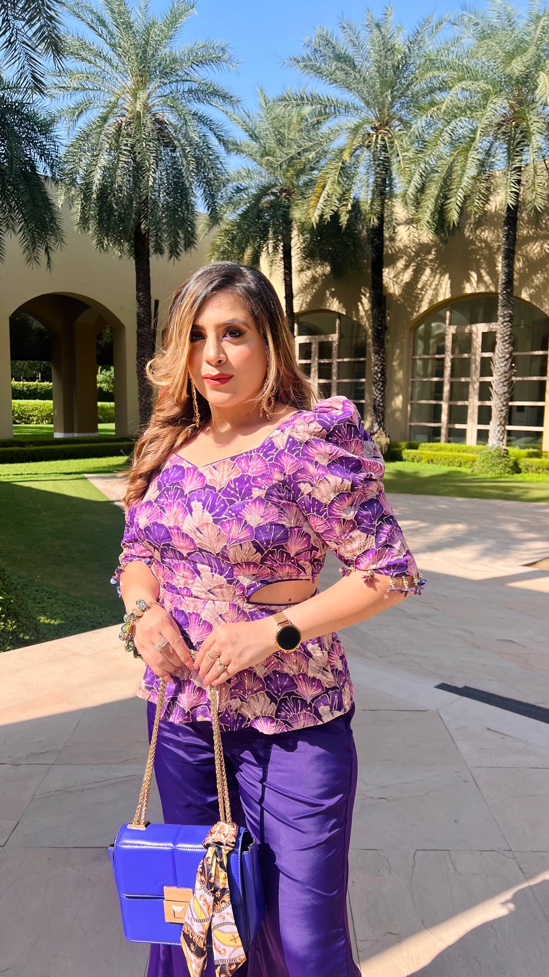 Purple Festive Co-Ord