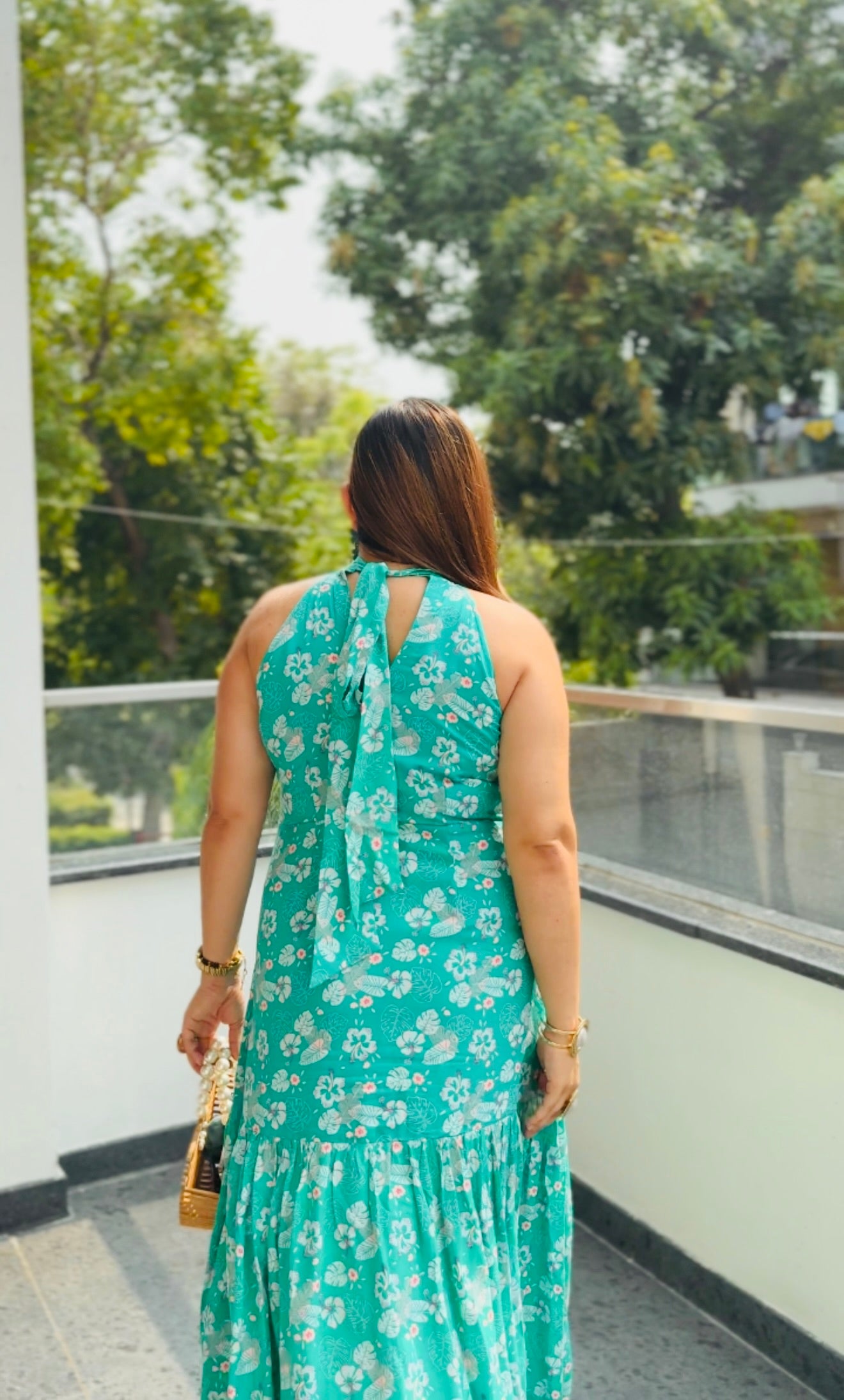 Teal Blooming Bouquet