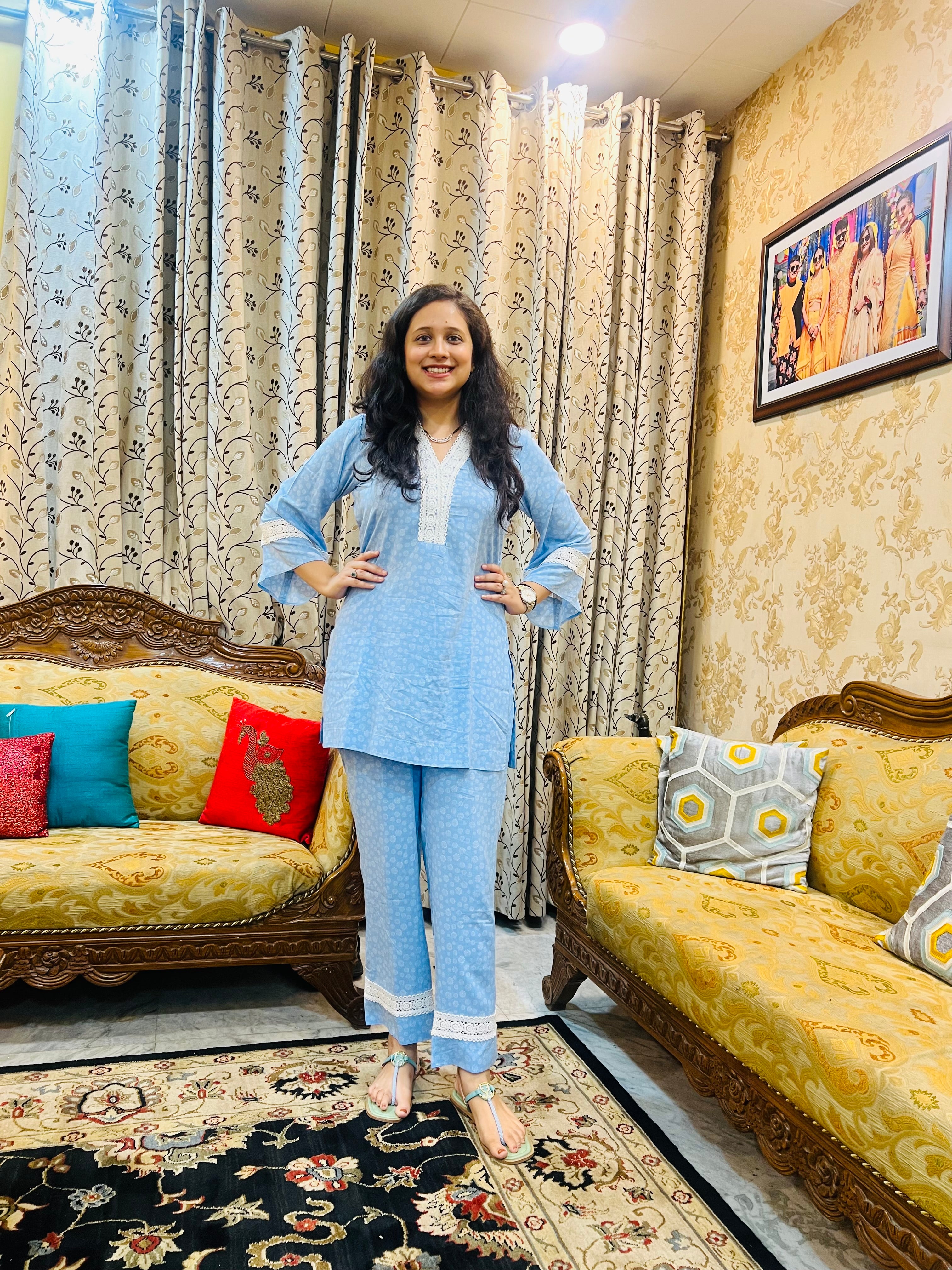 Beautiful Blue Co-Ord