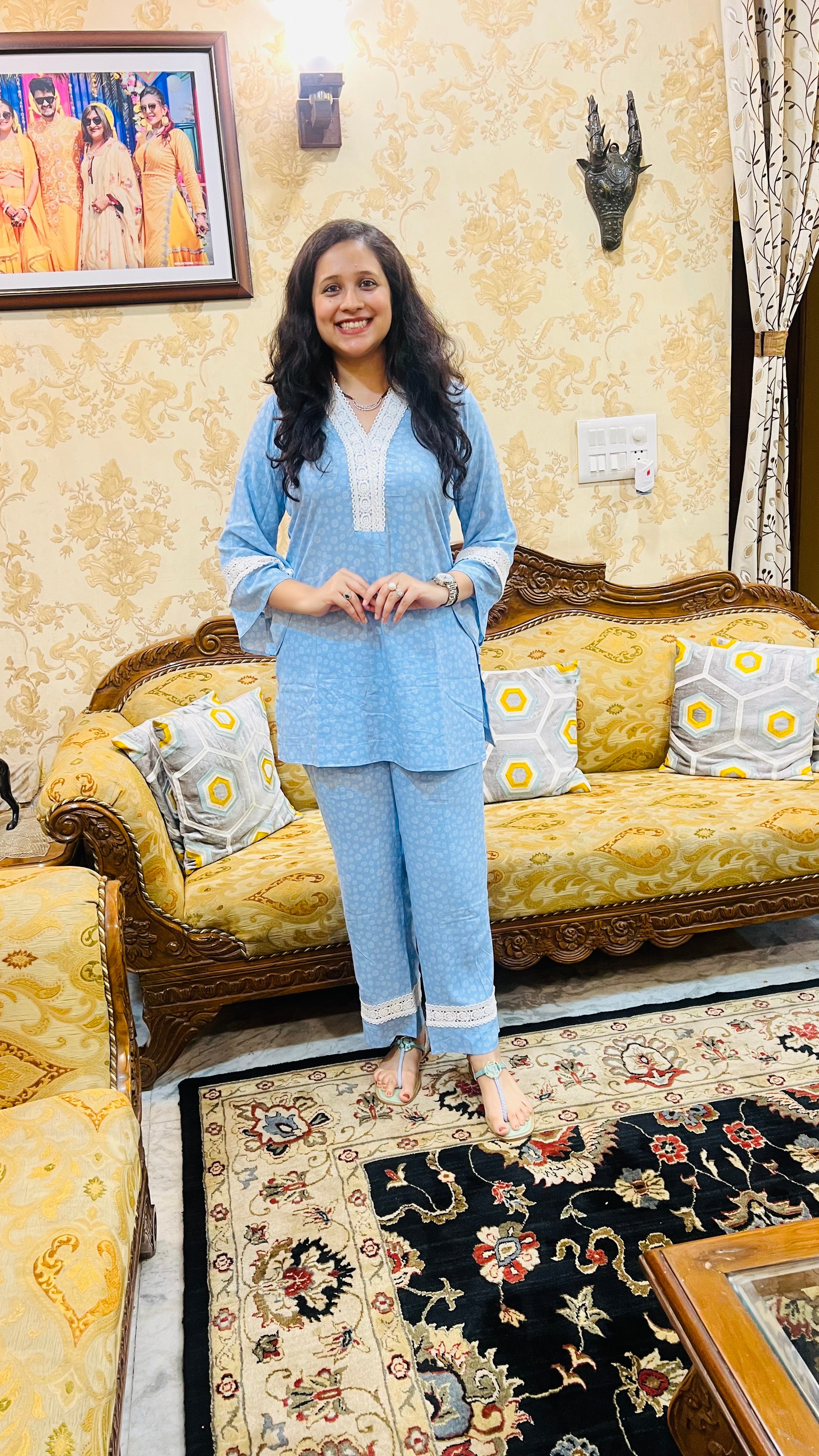 Beautiful Blue Co-Ord