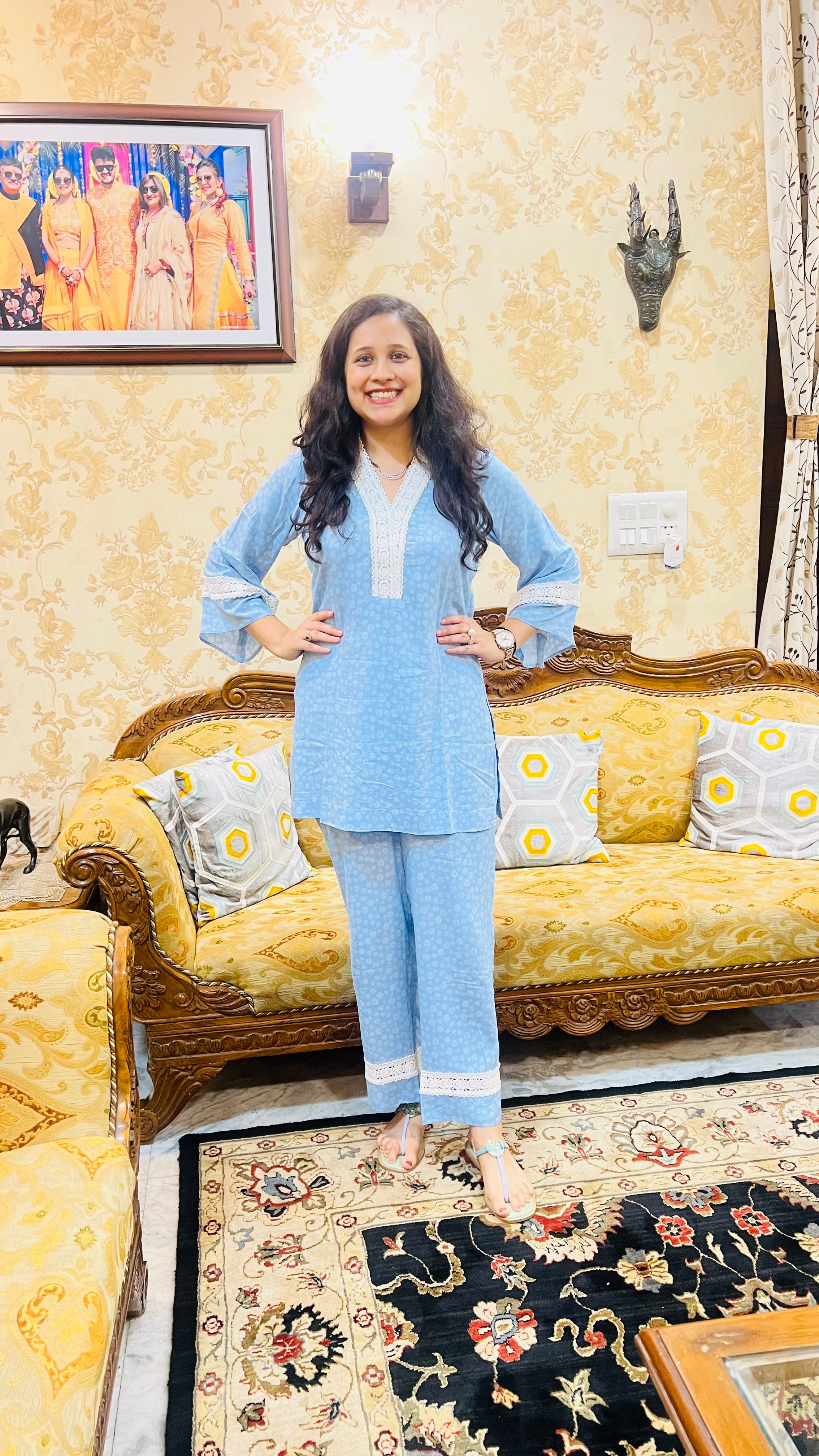 Beautiful Blue Co-Ord