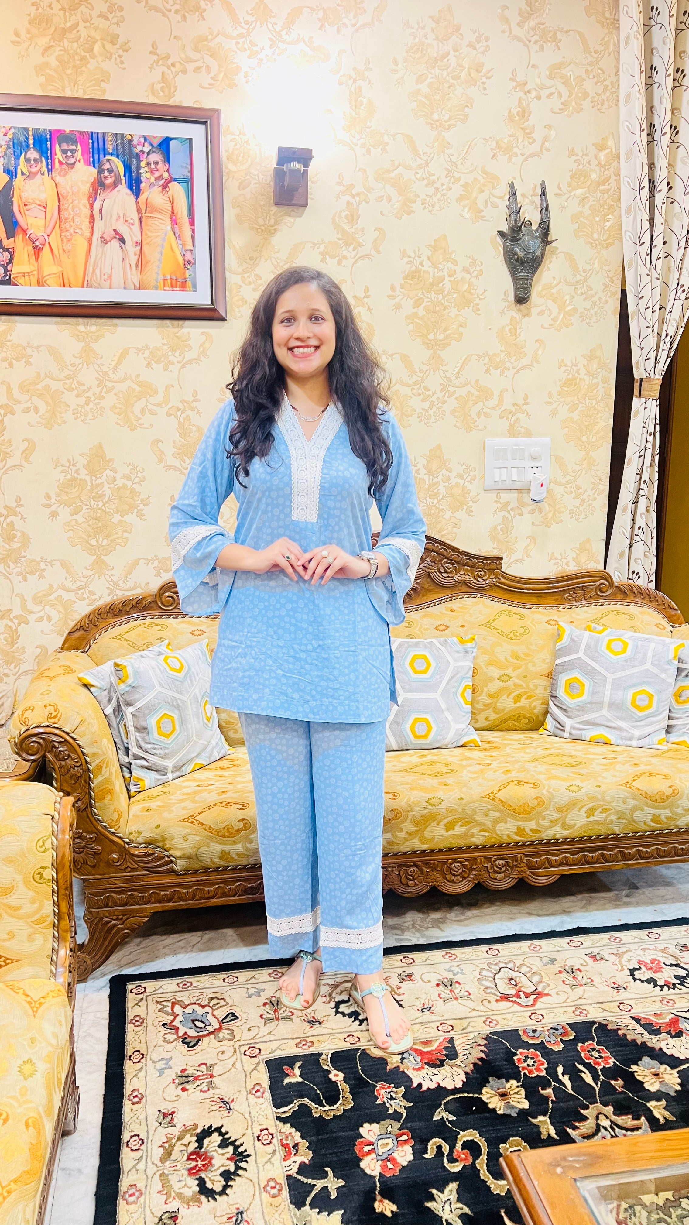 Beautiful Blue Co-Ord