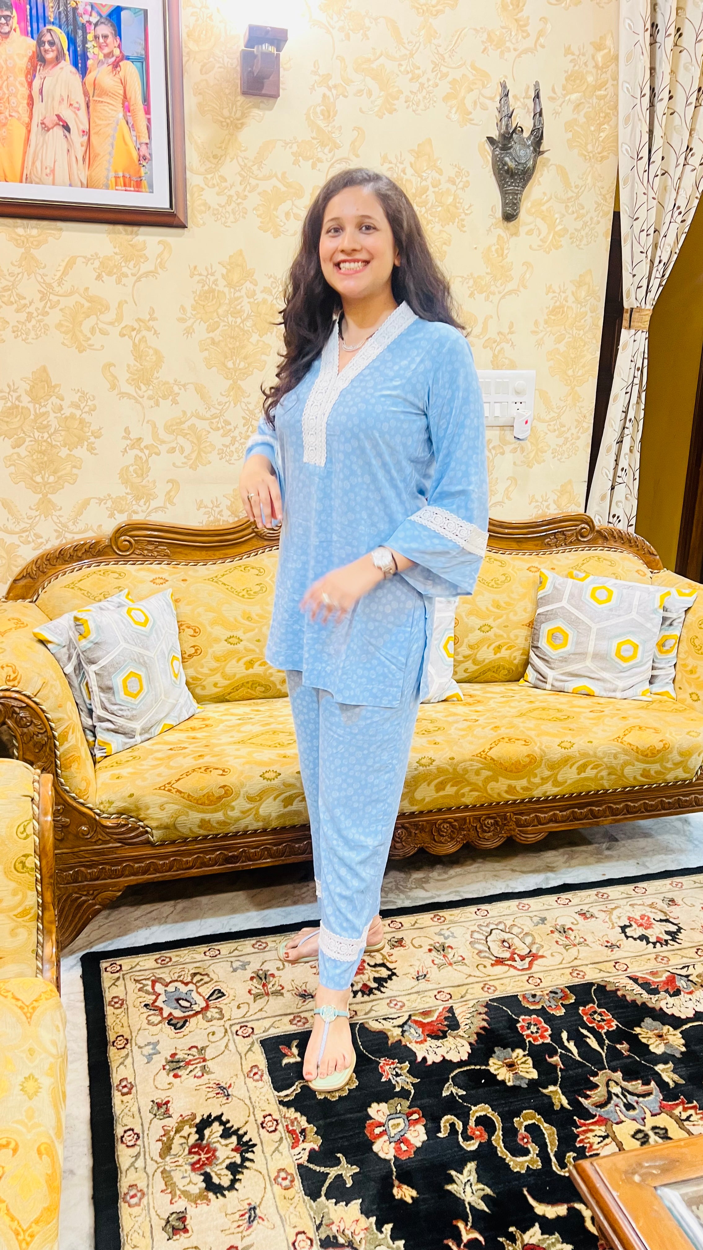 Beautiful Blue Co-Ord