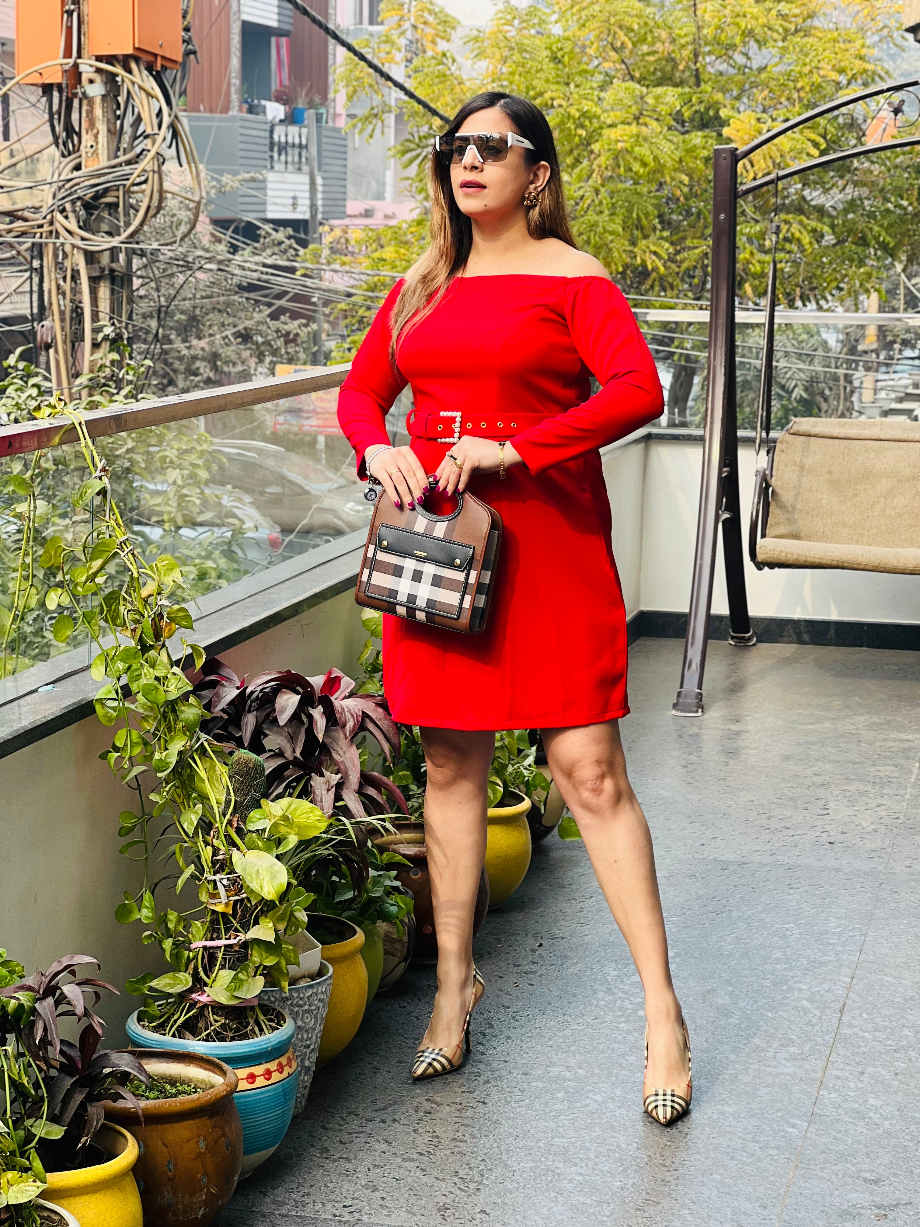 Red Pearl Dress