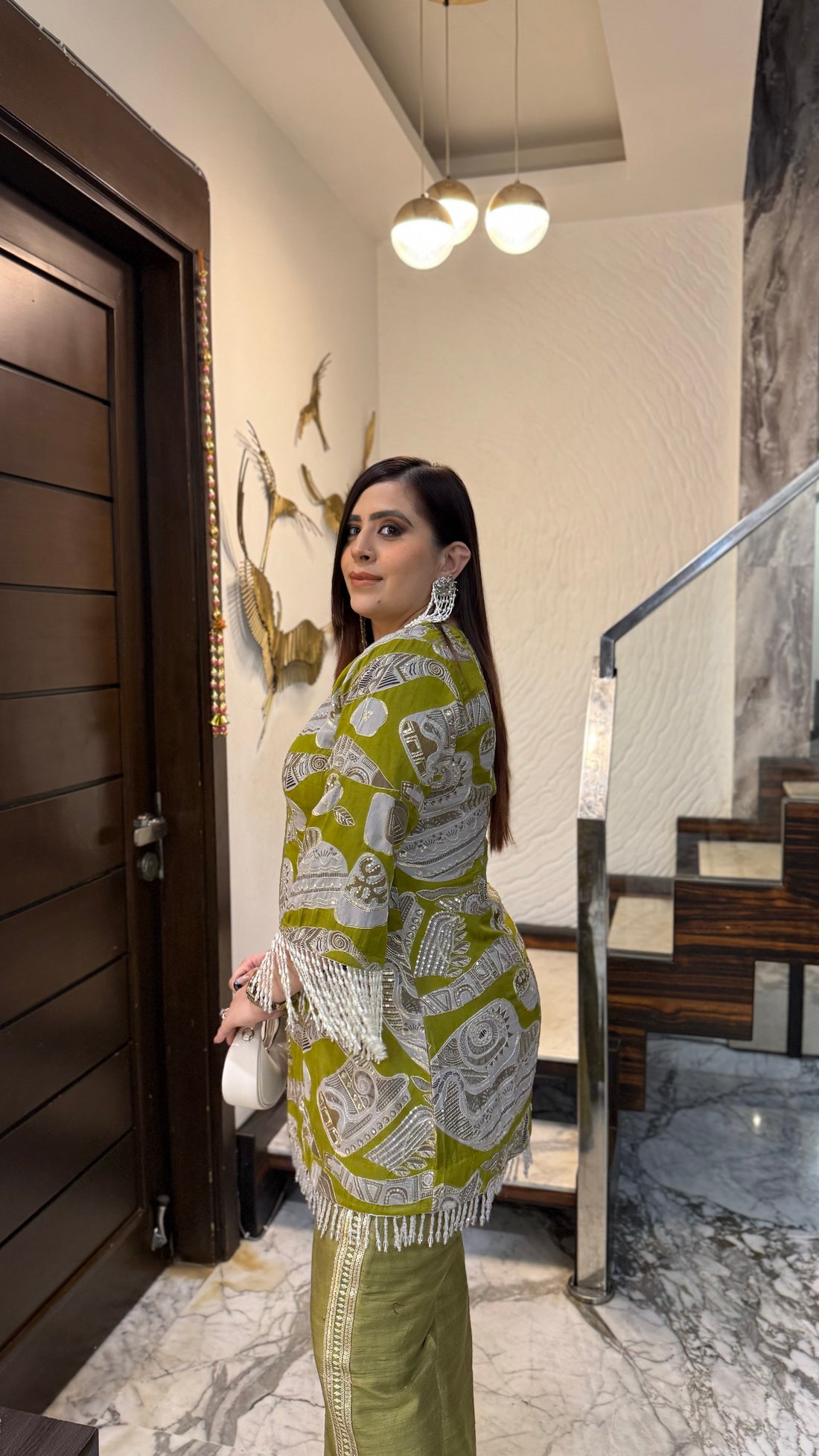 Pineapple Yellow Bollywood Co-Ord