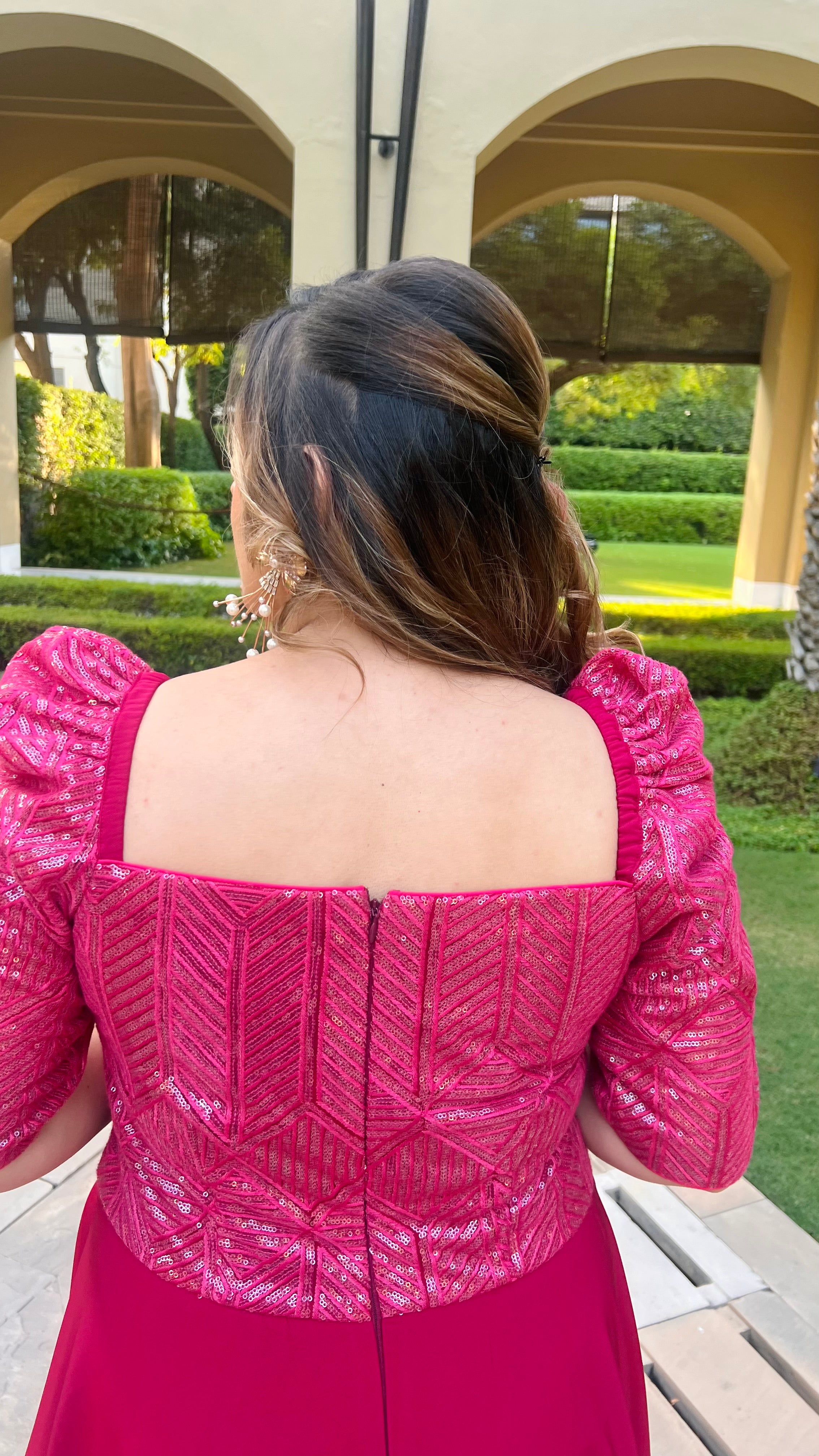 Ruby Maroon Jumpsuit